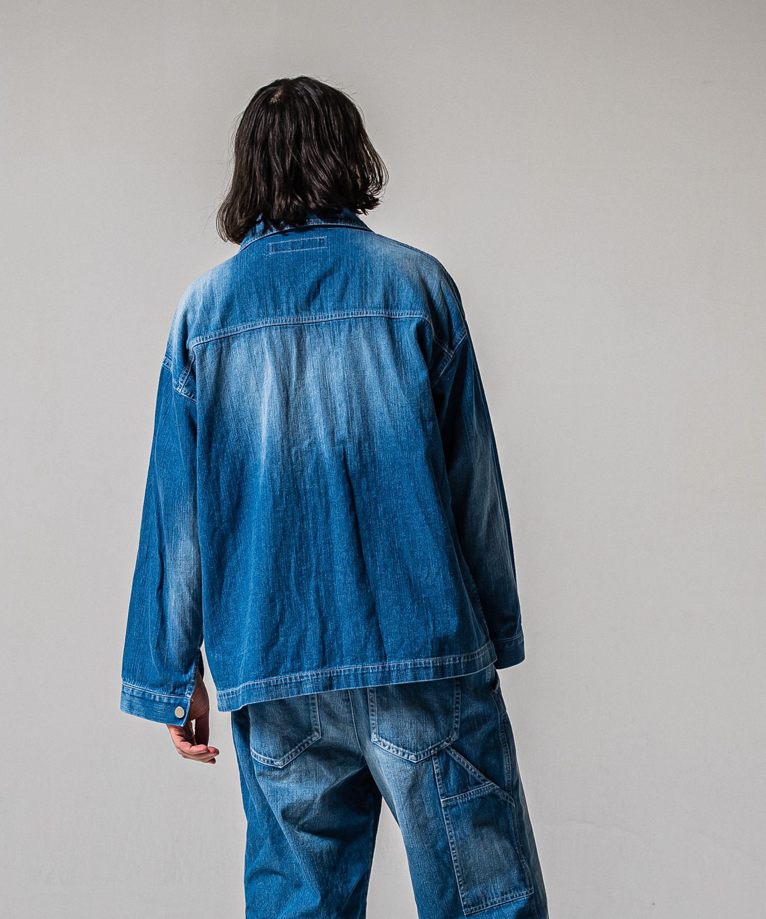 RC CAVER ALL / RC39-JK-004 / デニムカバーオール / ライトインディゴ (2月中旬入荷予定)