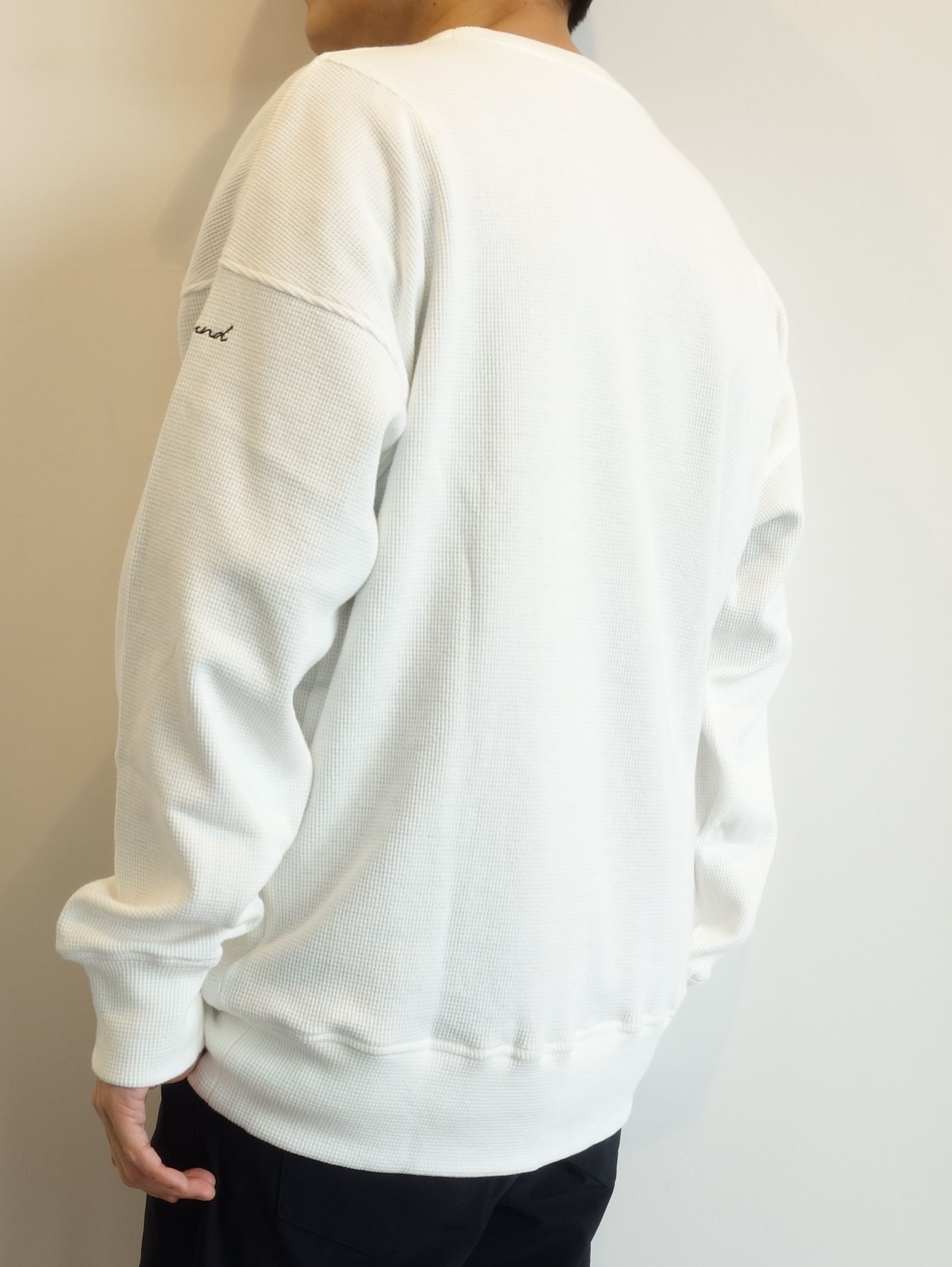 WAFFLE THERMAL LOOSE TRAINER / RC27-C-002 / サーマルトレーナー / ホワイト