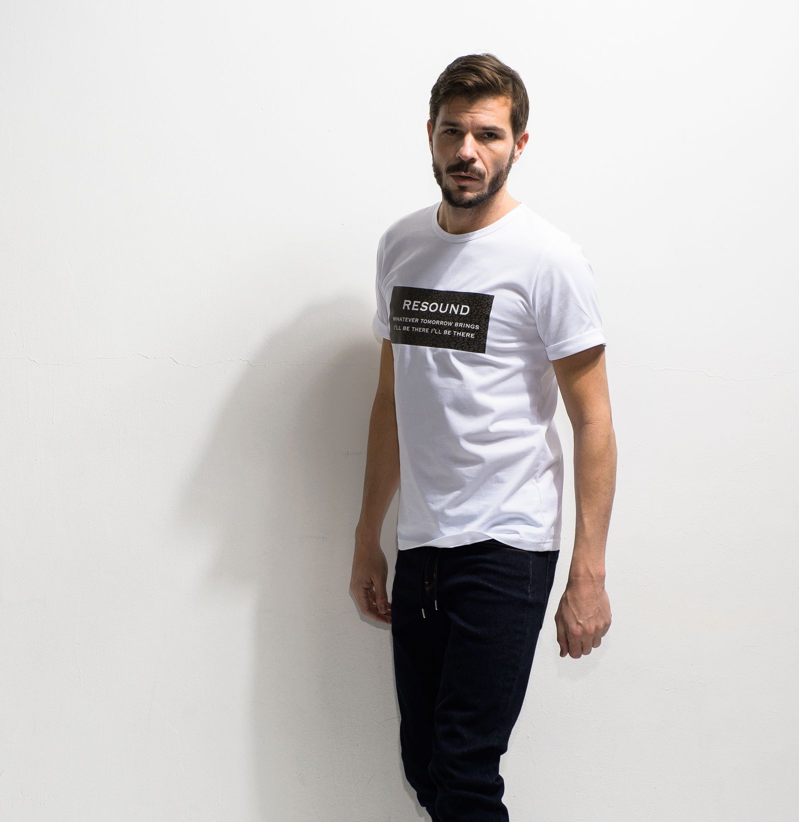 【※期間限定販売※】 LEO BOX ROGO ROLL UP JERSEY TEE / RC20-T-004 / ボックスロゴTシャツ