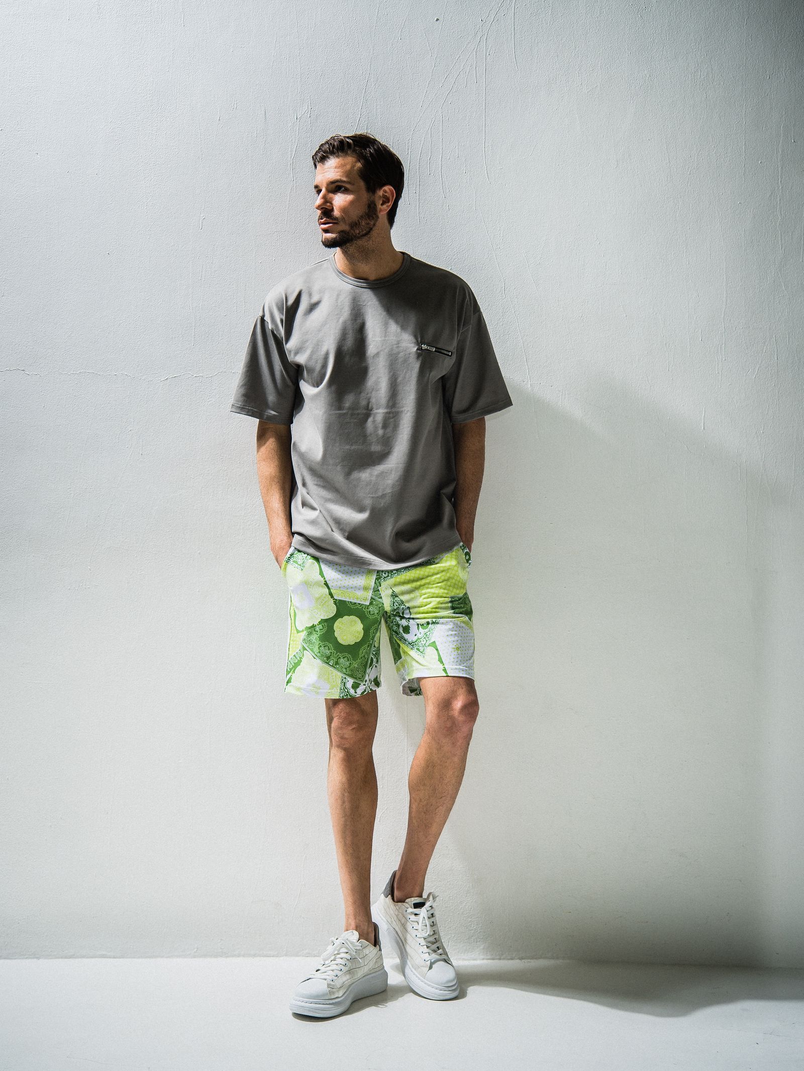 FASTENER POCKET LOOSE TEE / RC24-T-007 / ビッグTシャツ ※
