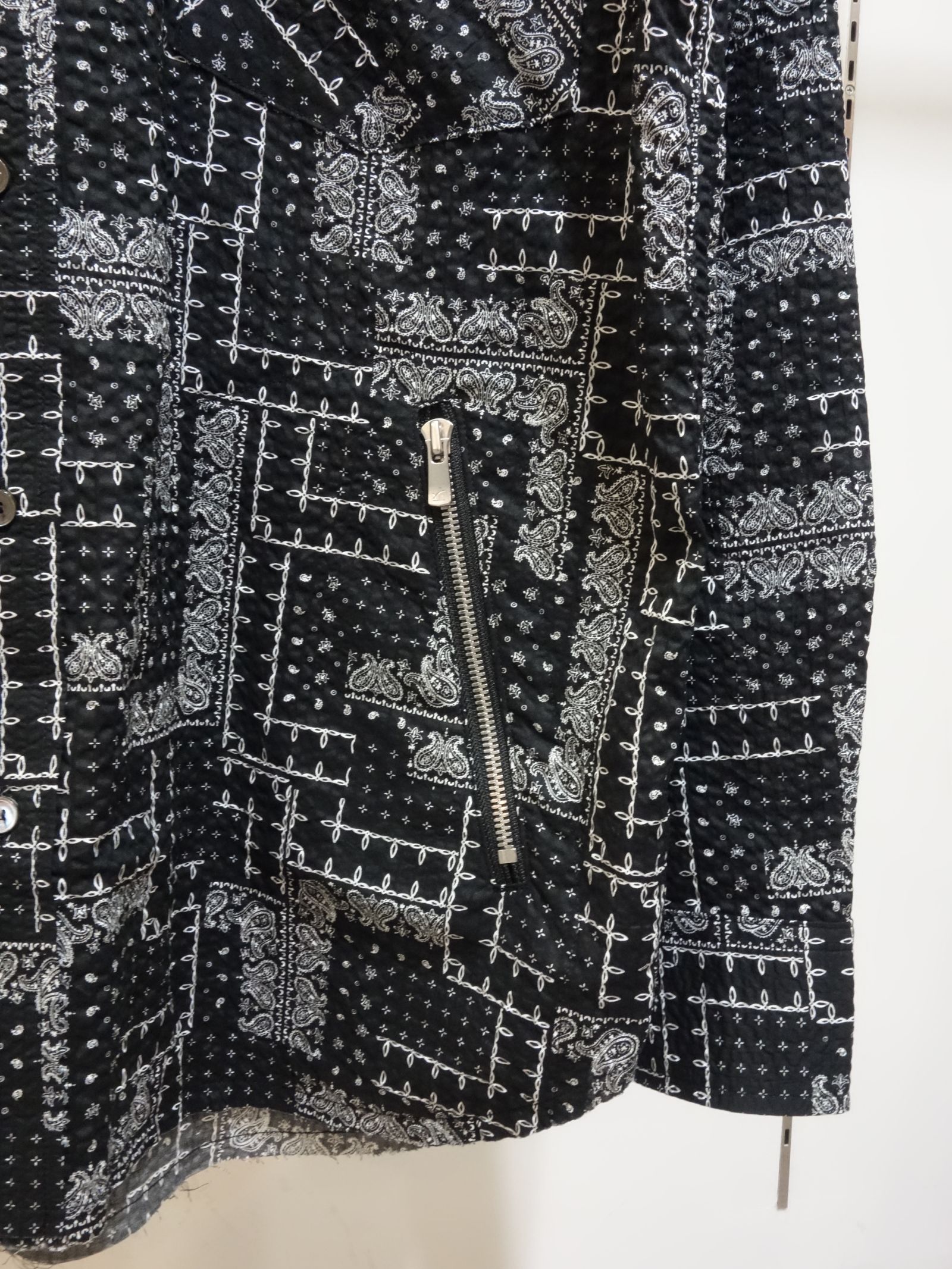 【※期間限定販売※】 BANDANA OVER GOWN SHIRTS / RC19-SH-002 / バンダナオーバーシャツ