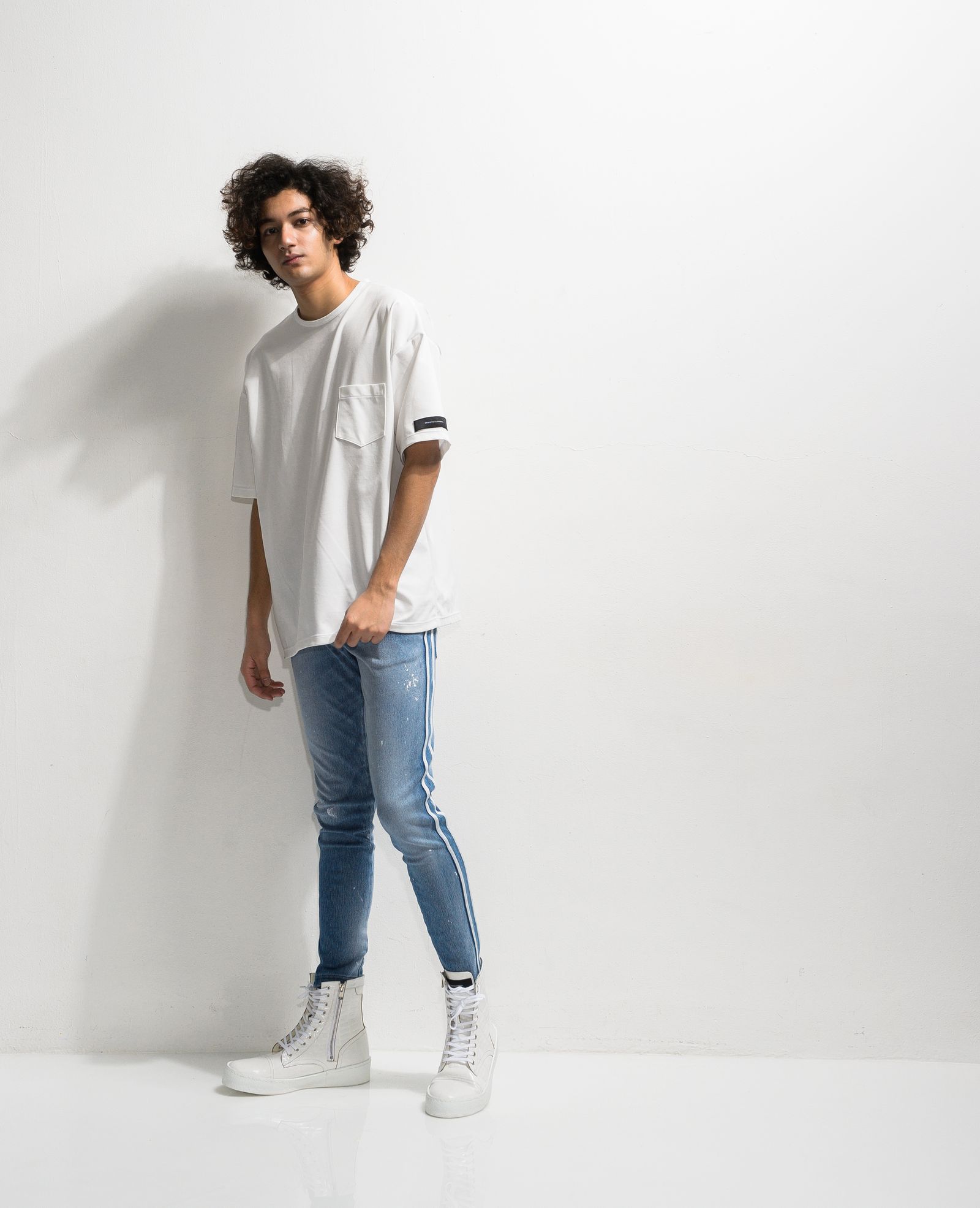 DOUBLE LOOSE POCKET TEE / RC20-T-008 / ビッグTシャツ