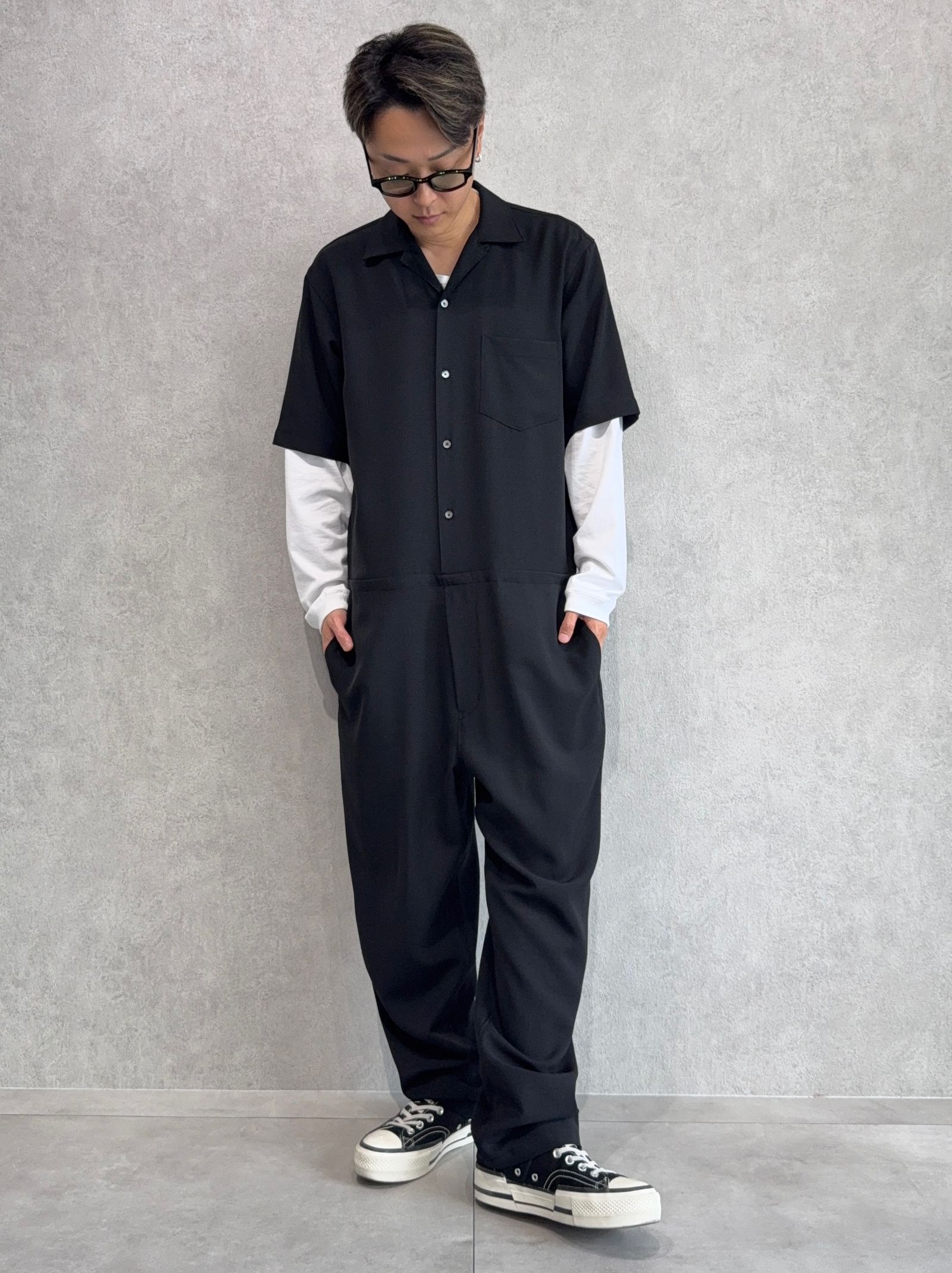 DELAY - RAGE TWILL HALF ALL IN ONE / DP1-TN-001 / 半袖シャツ