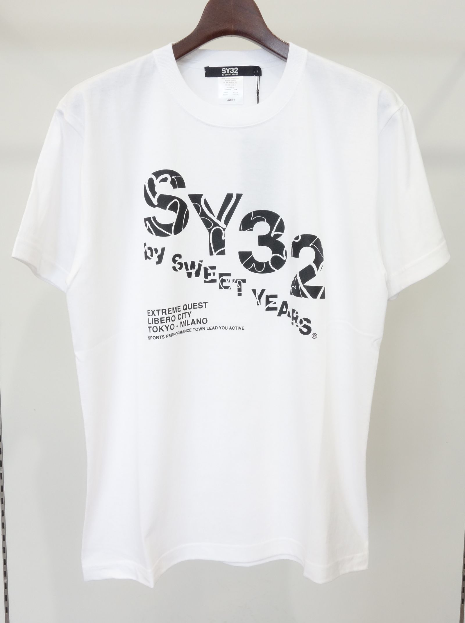 【別注アイテム】 eNs EXCLUSIVE SLASHING LOGO T / 20001128 / プリントTシャツ