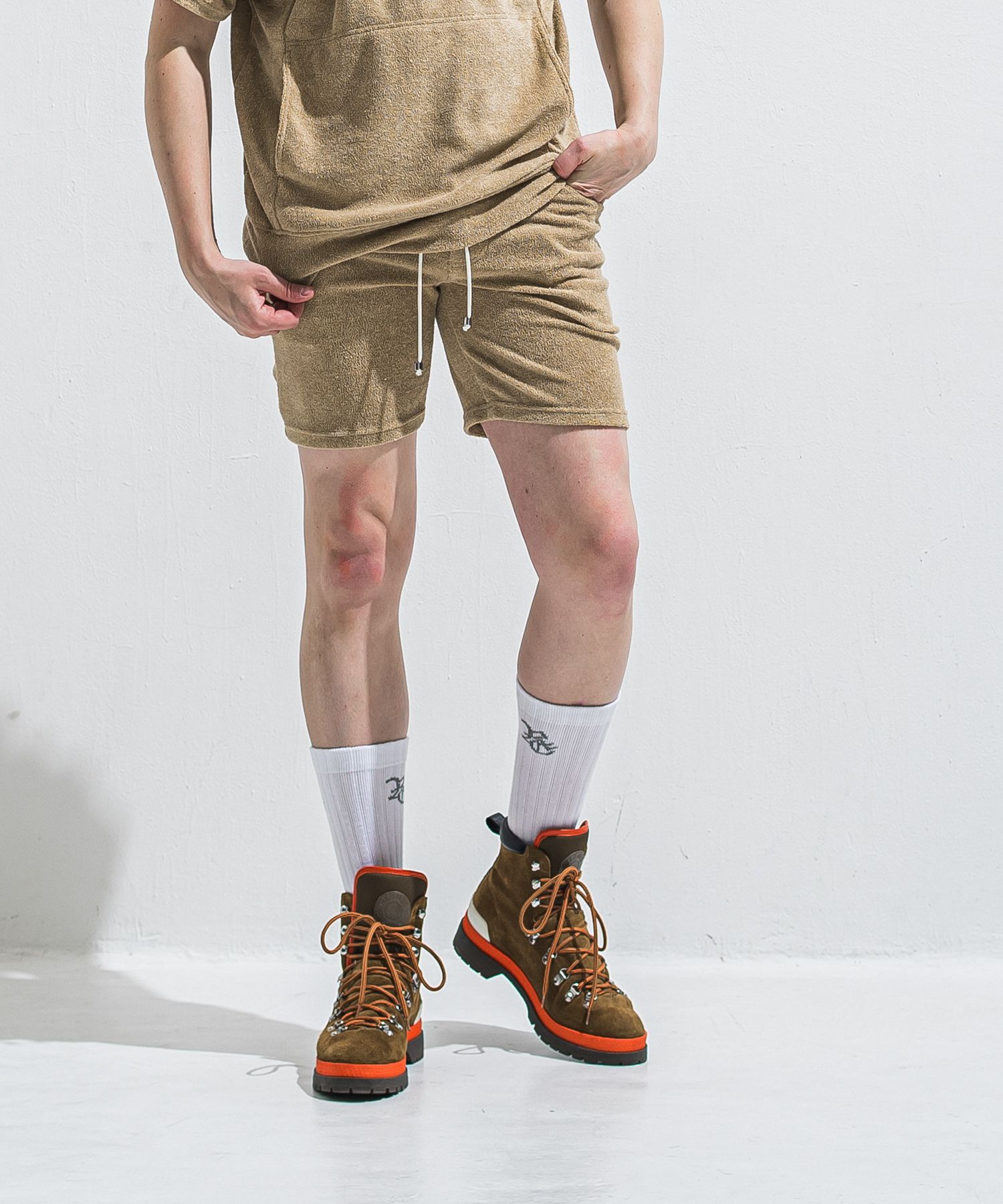 VINTAGE PILE SHORTS / RC40-HP-001 / パイルショーツ / ベージュ (5月中旬入荷予定)
