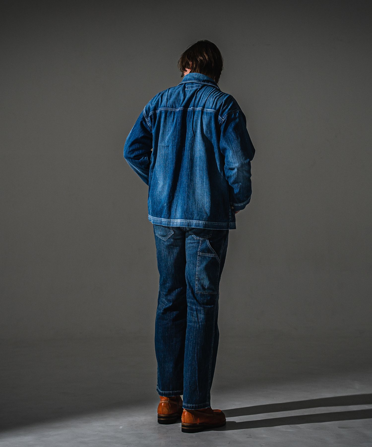 RIB HENRY LONGSLEEVE / RC41-T-005 / リブヘンリーネック長袖Tシャツ / ホワイト (7月中旬入荷予定)