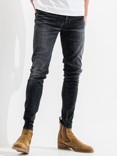 OR SKINNY JEANS / OR2-SK-002 / スキニーデニム / ブラックユーズド (7月中旬入荷予定)