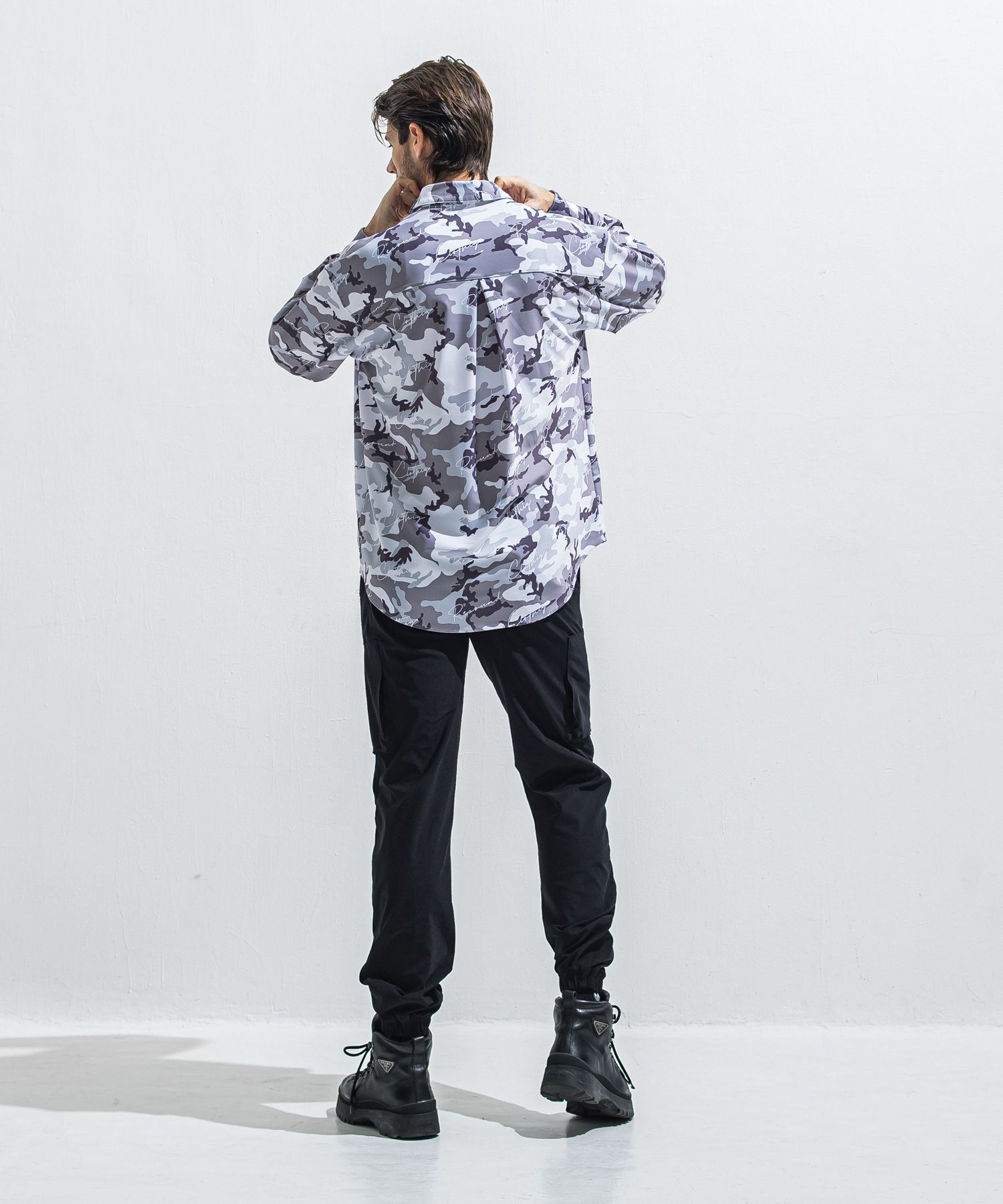 RUSH JACK SHIRTS / RC40-SH-001 / オーバーサイズラッシュガードシャツ / カモフラ (5月中旬入荷予定)