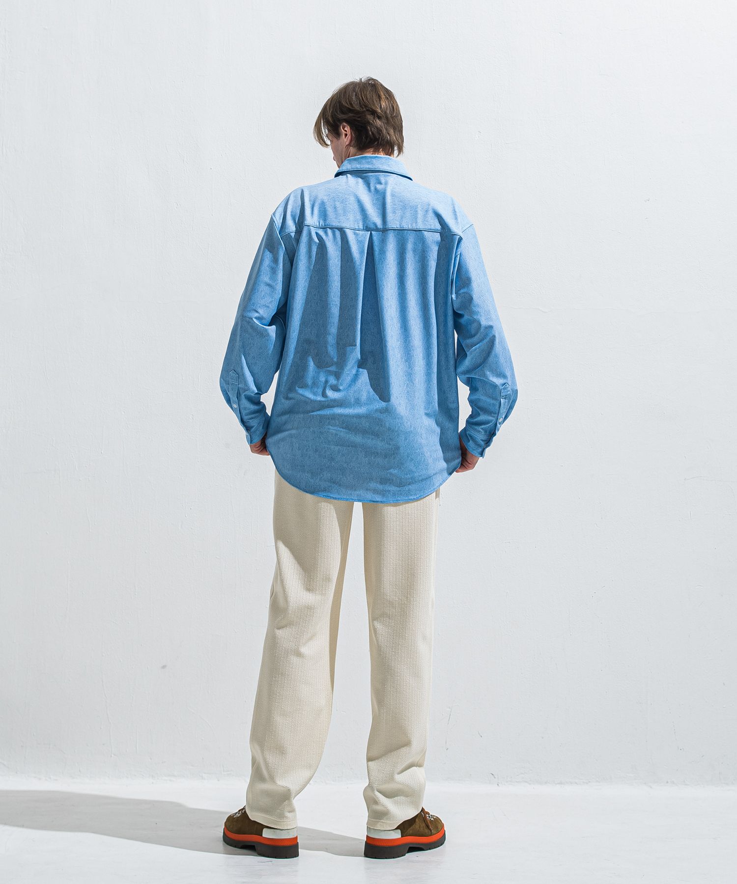 RUSH JACK SHIRTS / RC40-SH-001 / オーバーサイズラッシュガードシャツ / ライトインディゴ (5月中旬入荷予定)