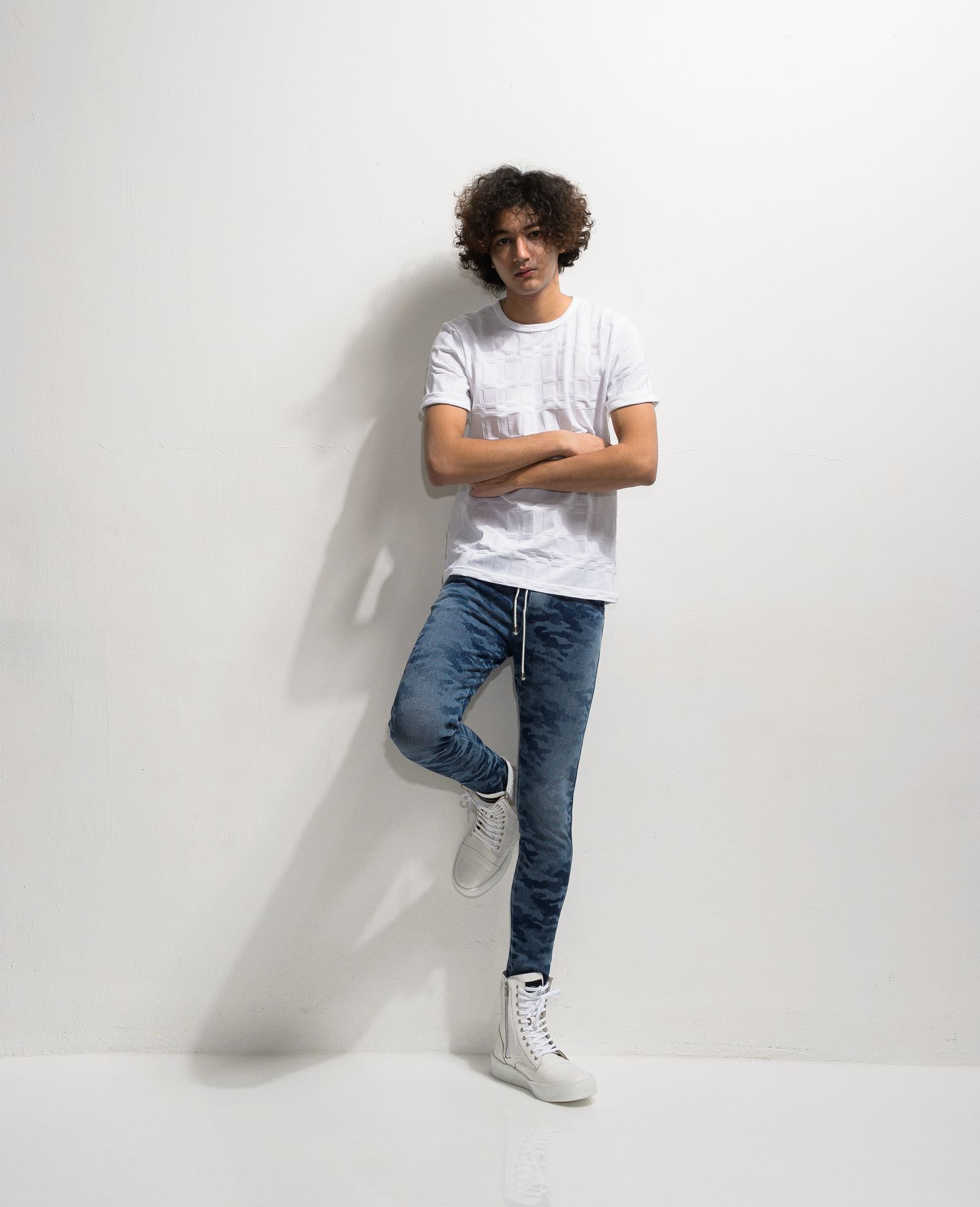 【※期間限定販売※】 LYNX ROLL UP TEE / RC20-T-006 / Tシャツ