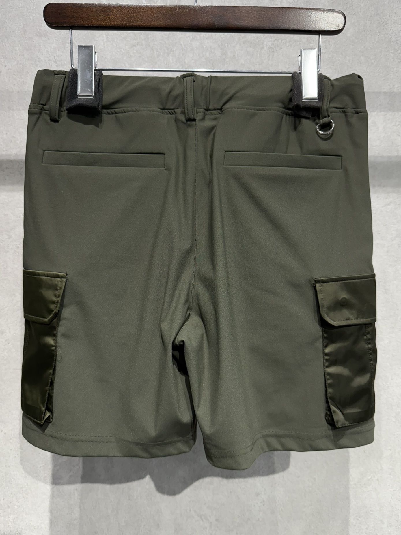 DARRELL CARGO SHORTS / RC36-HP-005 / ナイロンカーゴショーツ / カーキ