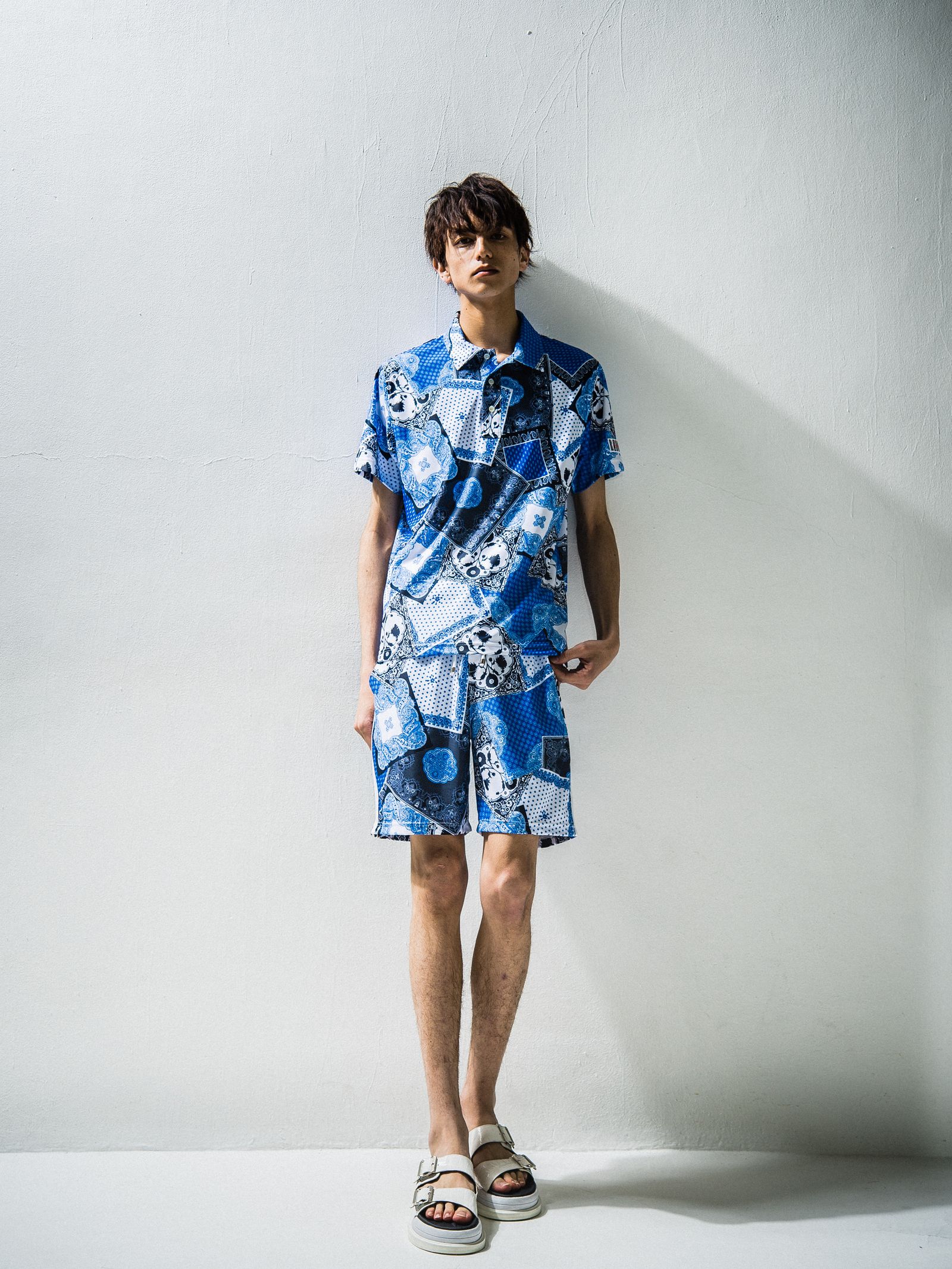 PAISELY RUSH POLO / RC24-T-014 / ラッシュガードポロシャツ ※