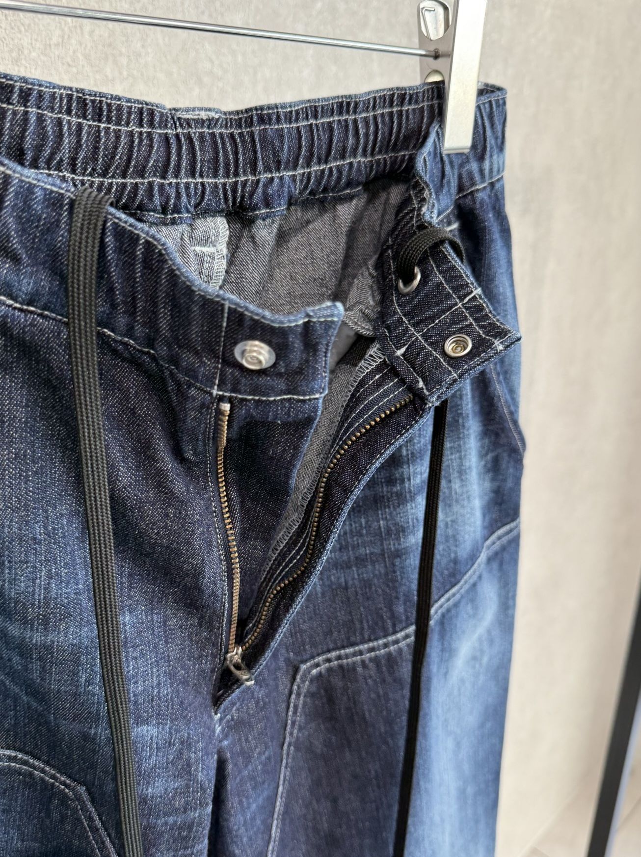 DOUBLE KNEE PT / RC39-ST-041 / ダブルニーワイドデニムパンツ / ダークインディゴ