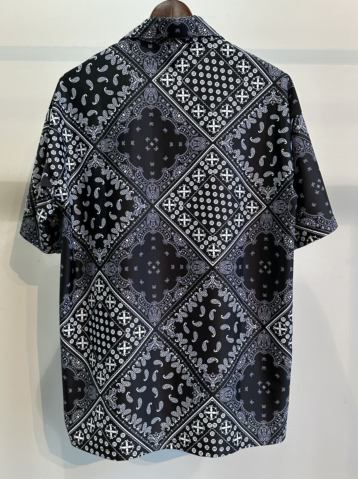 RUSH OVER POLO / RC32-T-013 / ラッシュガードポロシャツ / バンダナブラック