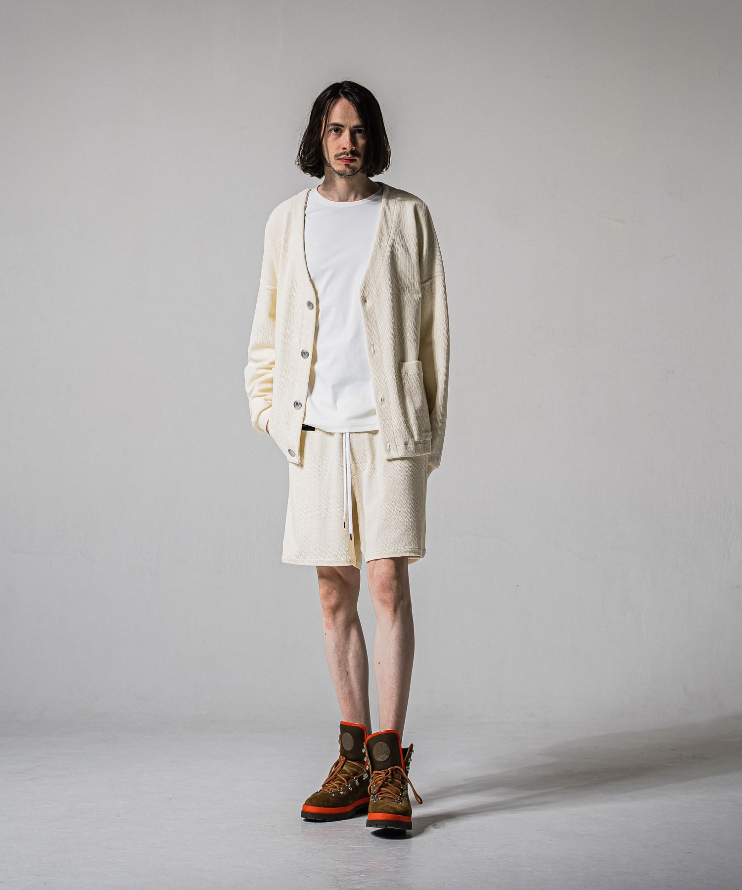 BLISTER KNIT HALF PT / RC39-HP-003 / ブリスターニットショーツ / オフホワイト (3月上旬入荷予定)