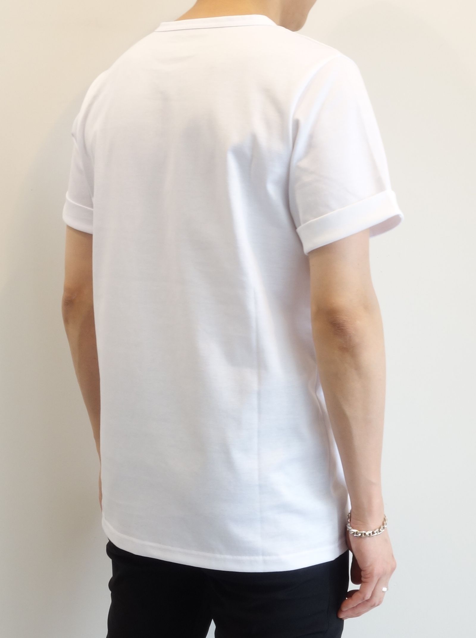 BEACH ROGO ROLL UP JERSEY TEE / RC23-T-004 / ロゴプリントTシャツ