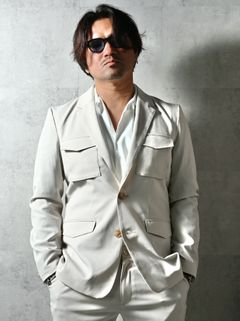 PS-65 JACKET / DP1-JK-002 / ミリタリーテーラードジャケット / ベージュ (2月中旬入荷予定)