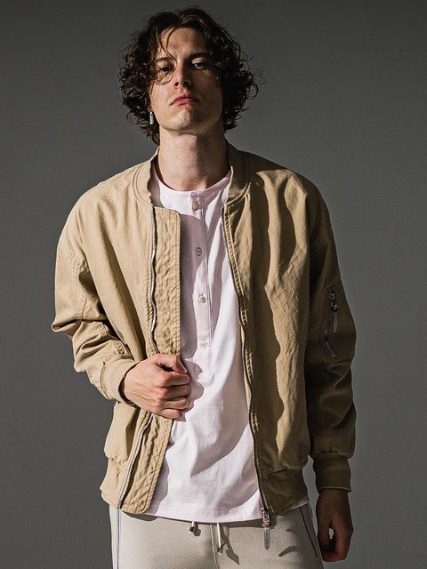DAVID JACKET / RC41-JK-003 / ミリタリーライトMA-1 / ヴィンテージベージュ (8月下旬入荷予定)