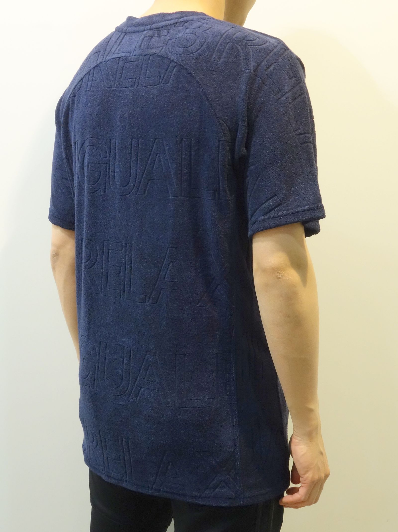 ロゴパイルTシャツ / ust-22011