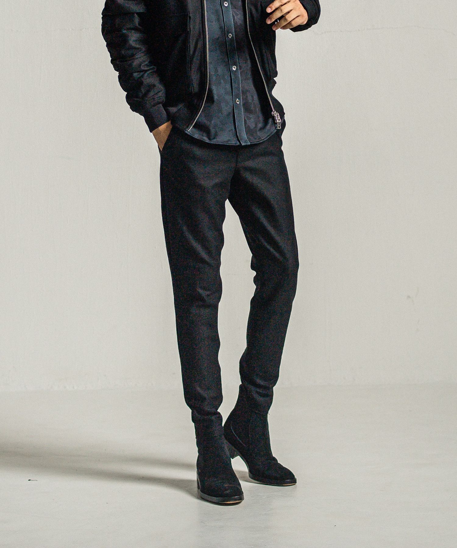 PAT TIGHT EASY PANTS / RC34-ST-037 / イージーパンツ / ブラック
