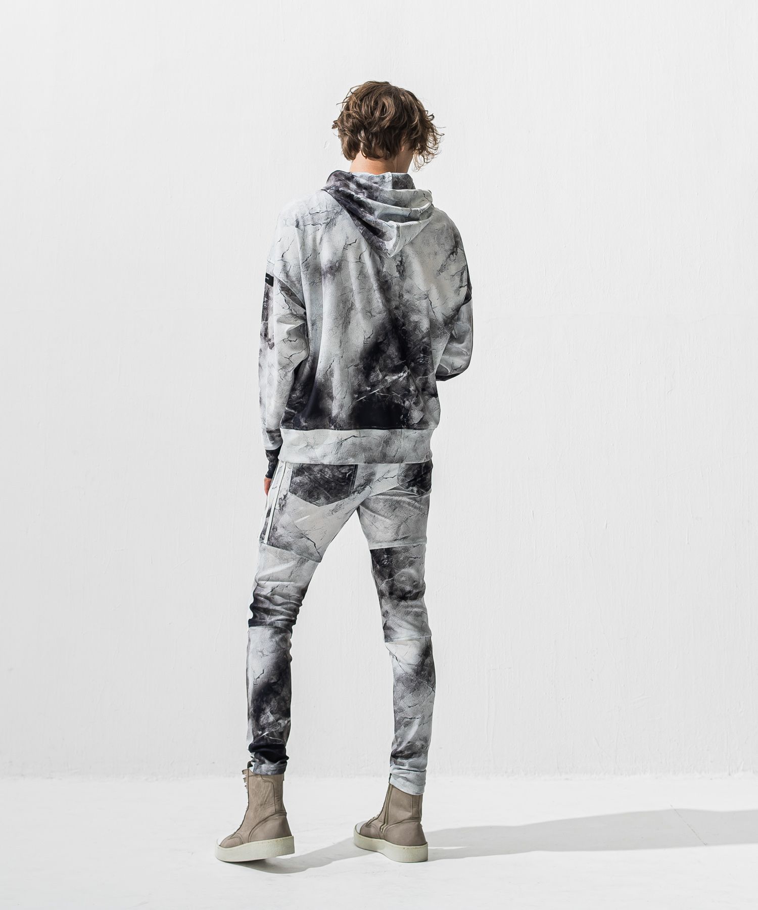 OVER HOODIE / RC42-C-011 / プルオーバーパーカー / マーブルホワイト (1月上旬入荷予定)