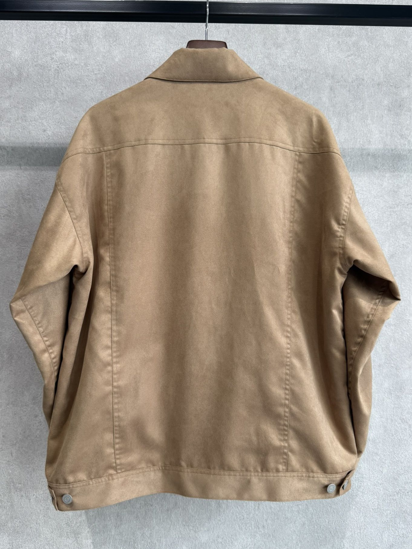 LEATHER OVER 2ND G / RC37-JK-005 / スエードエコレザー2ND型Gジャン / ベージュ