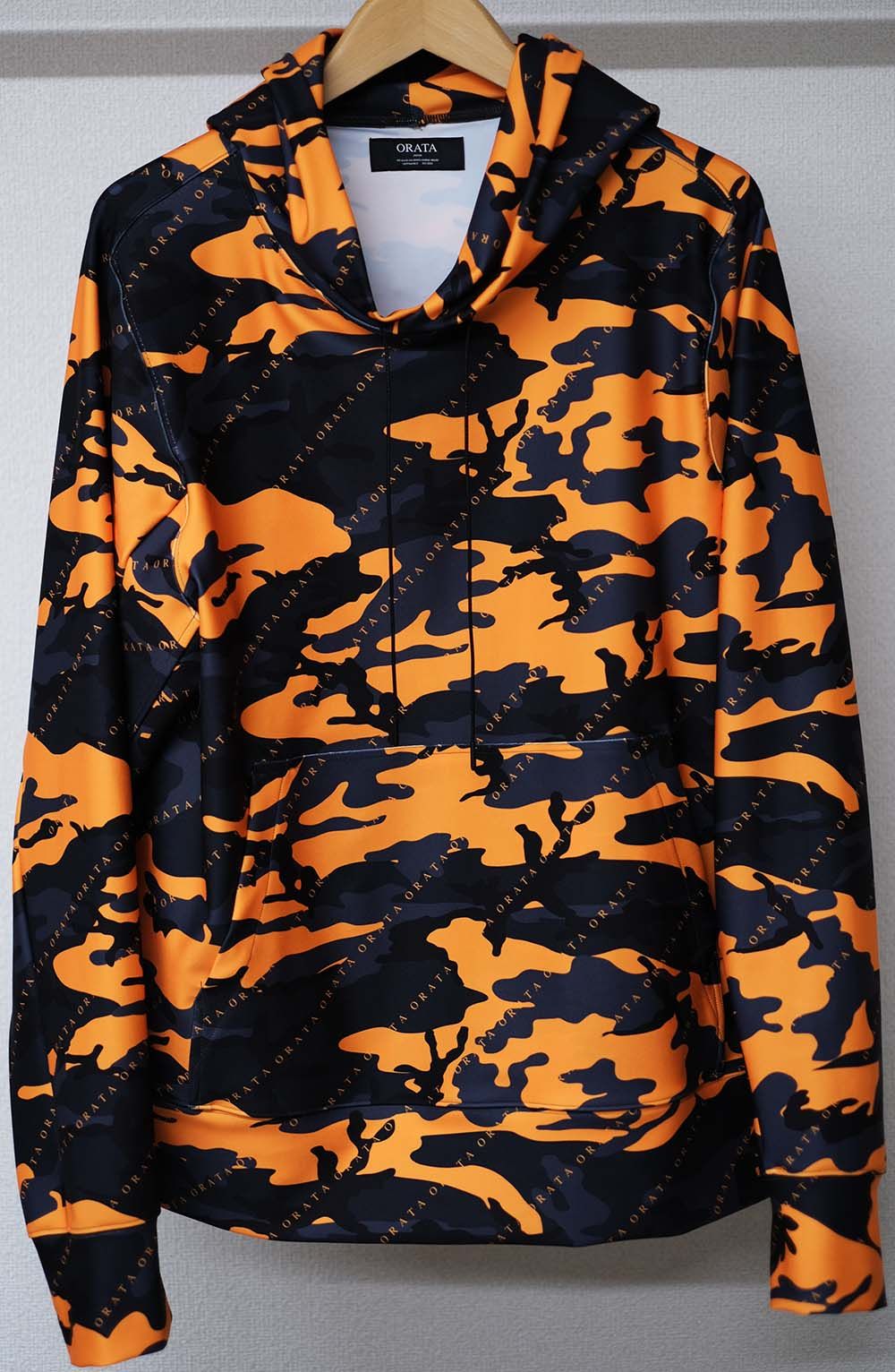 ORATA - PULLOVER HOODIE / OR1-C-003 / プルオーバーパーカー / オレンジカモフラ (1月上旬入荷予定) |  LUKE