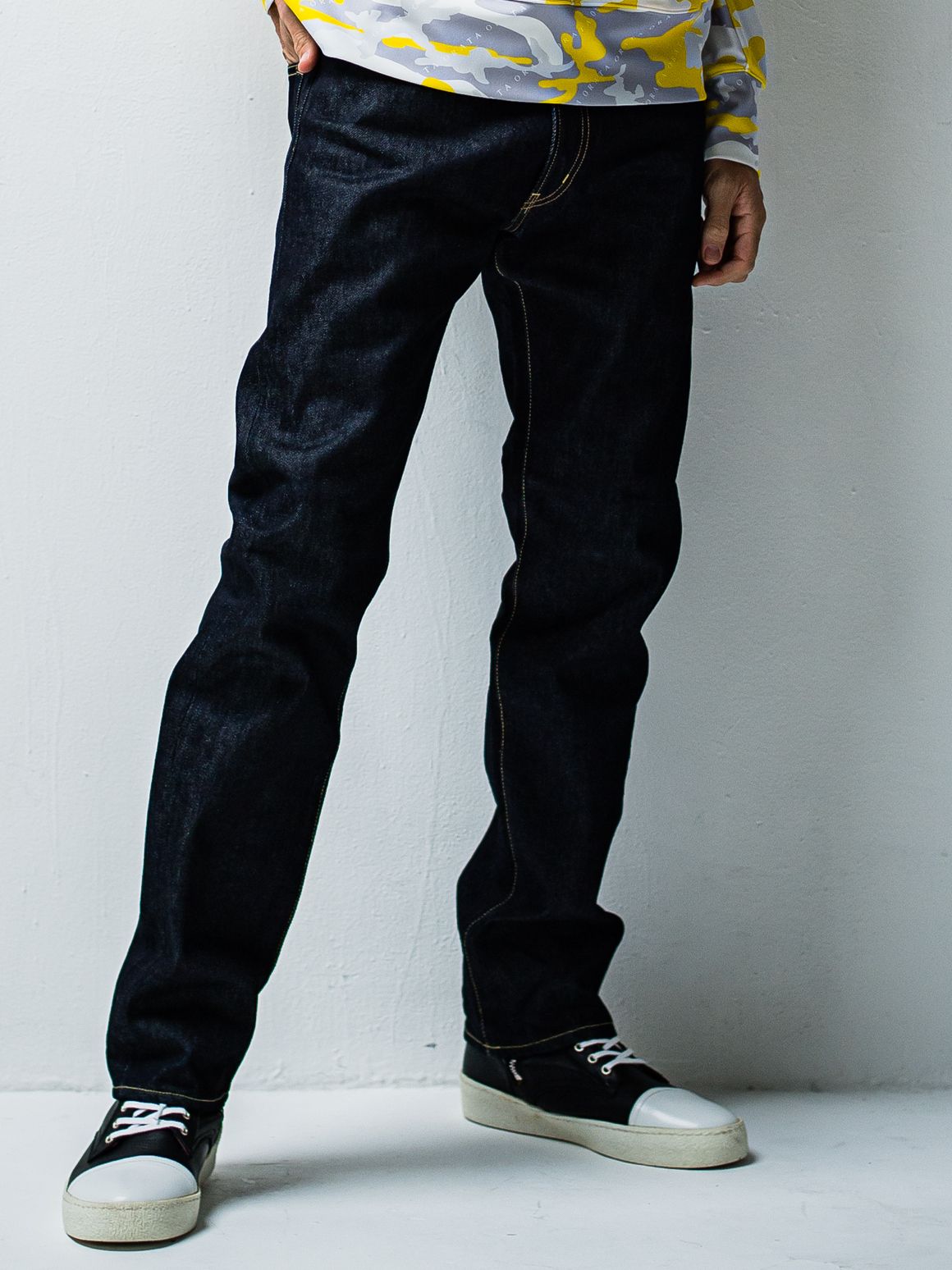 ORATA - OR VINTEAGE JEANS / OR1-ST-001 / スリムテーパードストレートデニム / インディゴワンウォッシュ  (12月中旬入荷予定) | LUKE