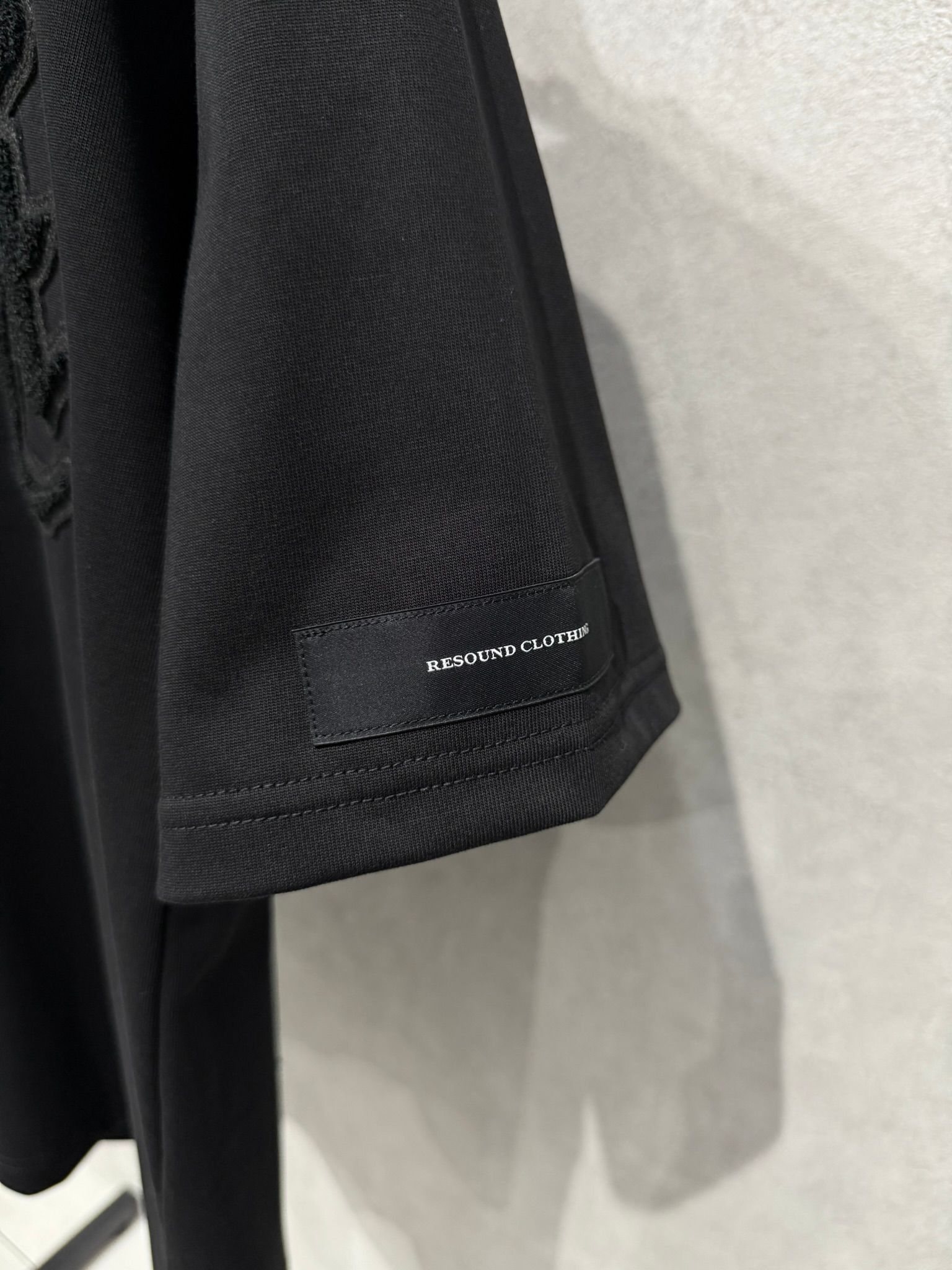 RC OVER TEE / RC40-T-006 / RCワッペンビッグTシャツ / ブラック×ブラック