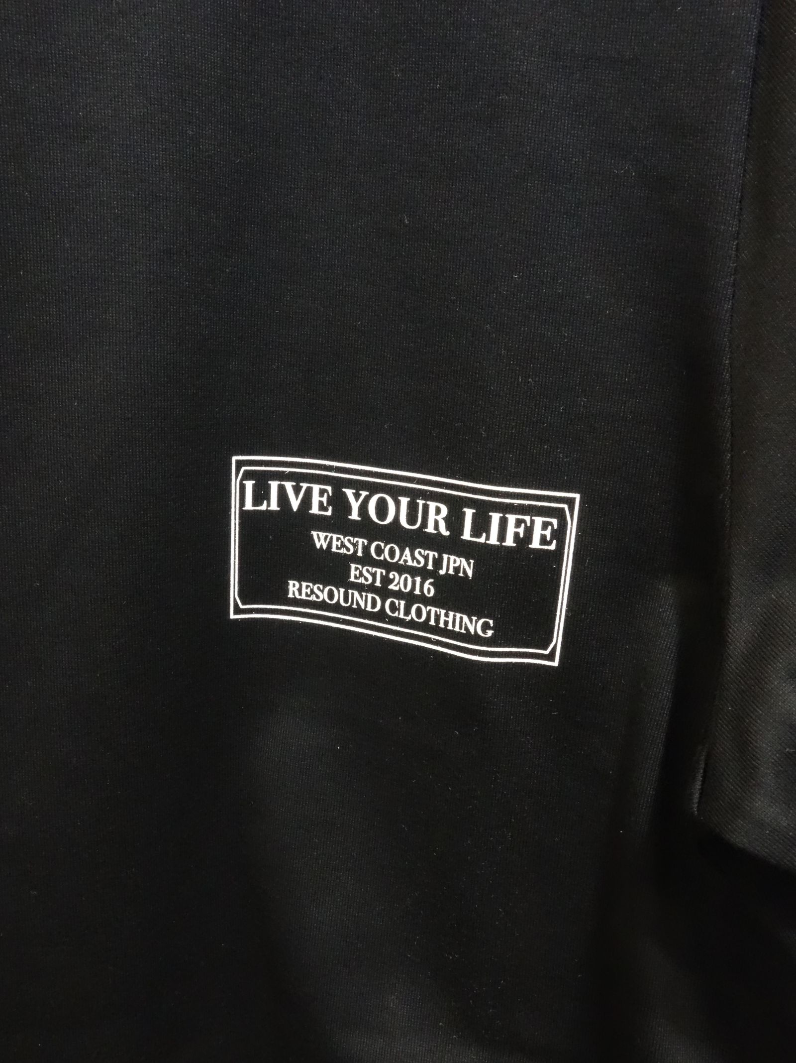 CREW ROLL UP JERSEY TEE / RC19-T-008 / プリントTシャツ ※