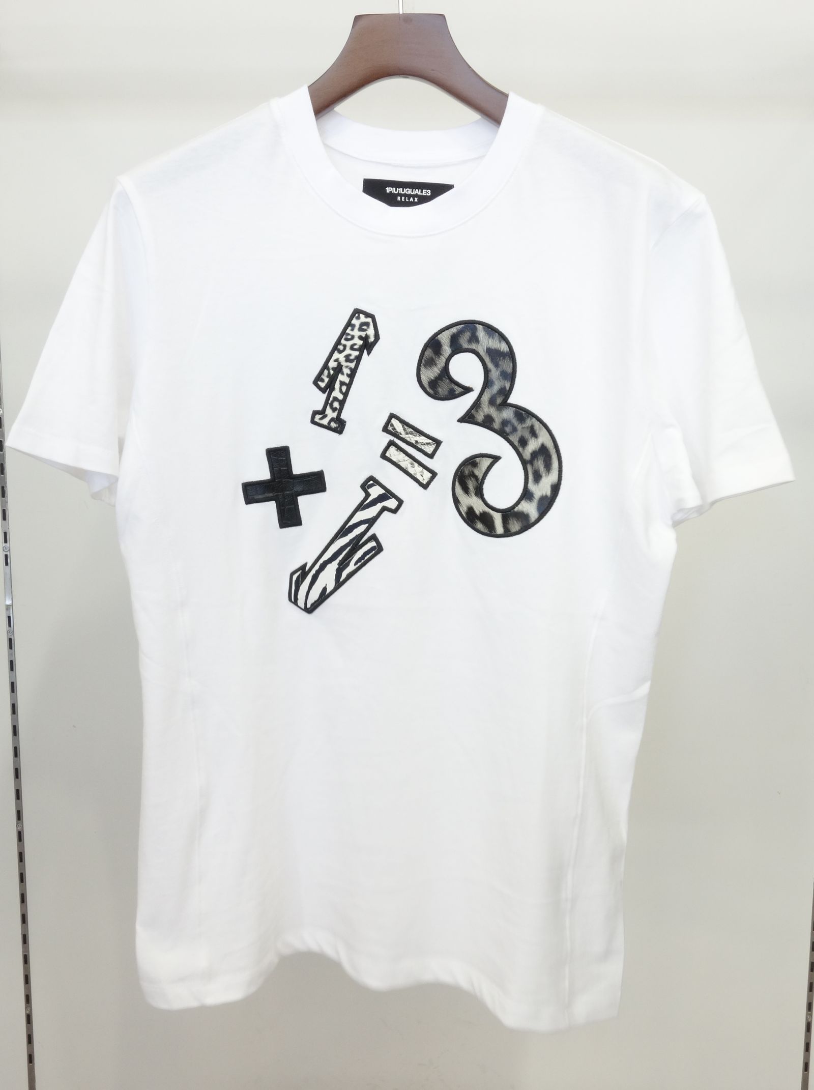 1+1=3アニマルロゴTシャツ / ust-21033