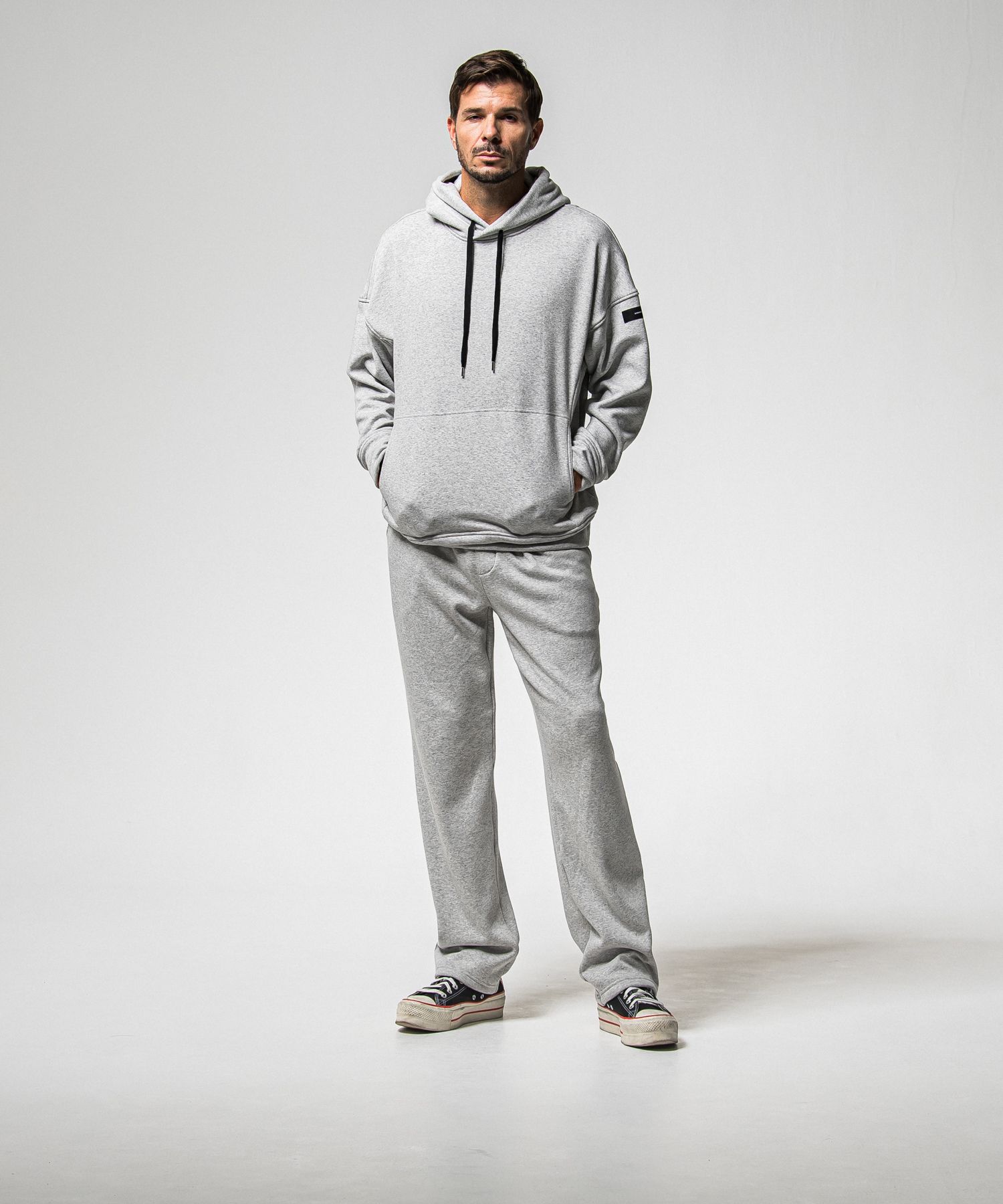 【FRIDAYコラボ】 FRIDAY OLD COVER VELOURS FLEECE TRAINER / RCF1-C-001 / 裏起毛FRIDAYオールドカバートレーナー / グレー (11月上旬入荷予定)