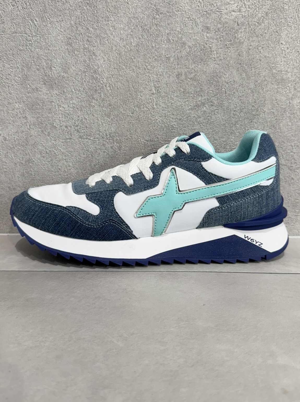 W6YZ×RESOUND CLOTHING SNEAKER / 40-1C16 / コラボローカットスニーカー