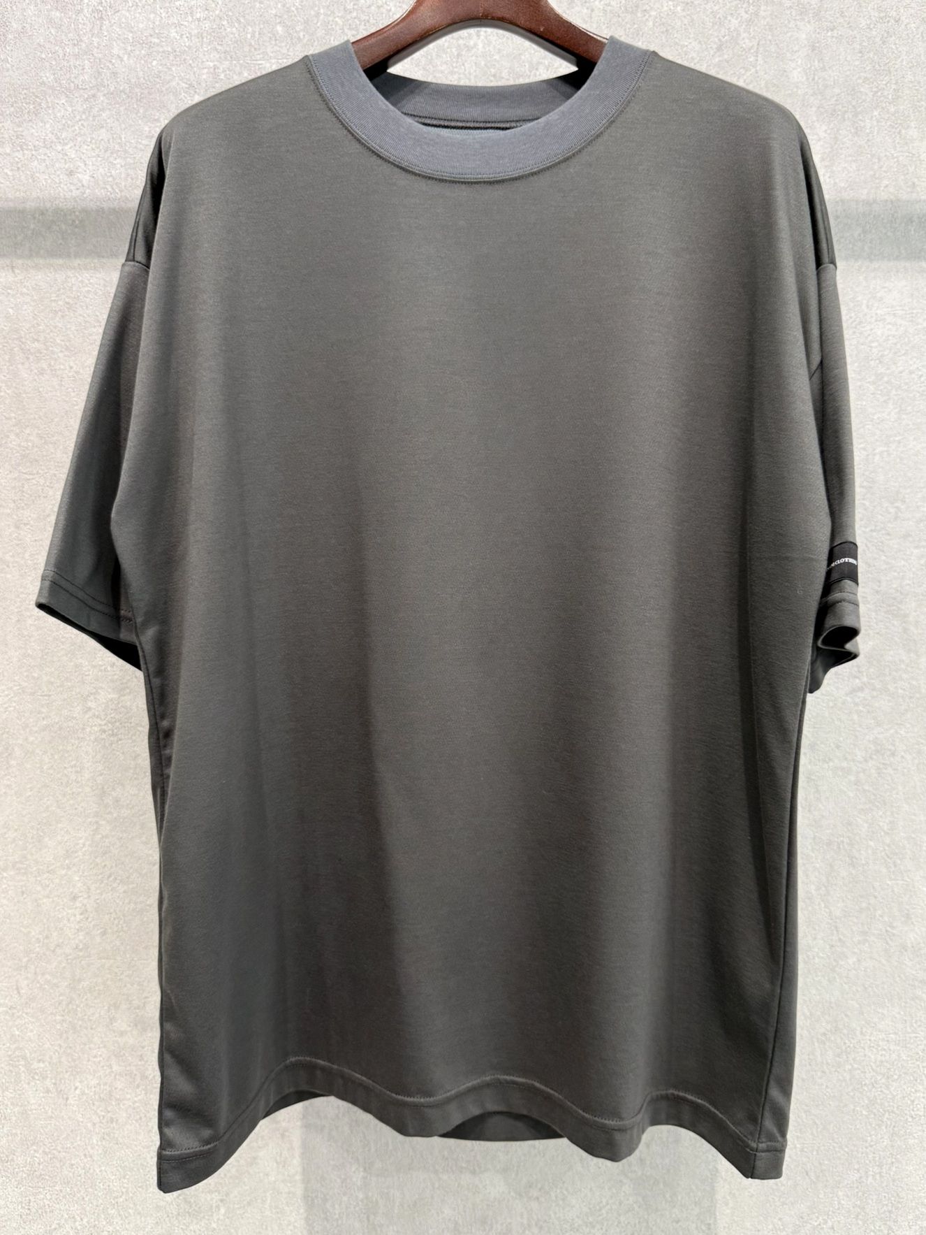 REV MESH OVER TEE / RC40-T-004 / メッシュビッグTシャツ / チャコール