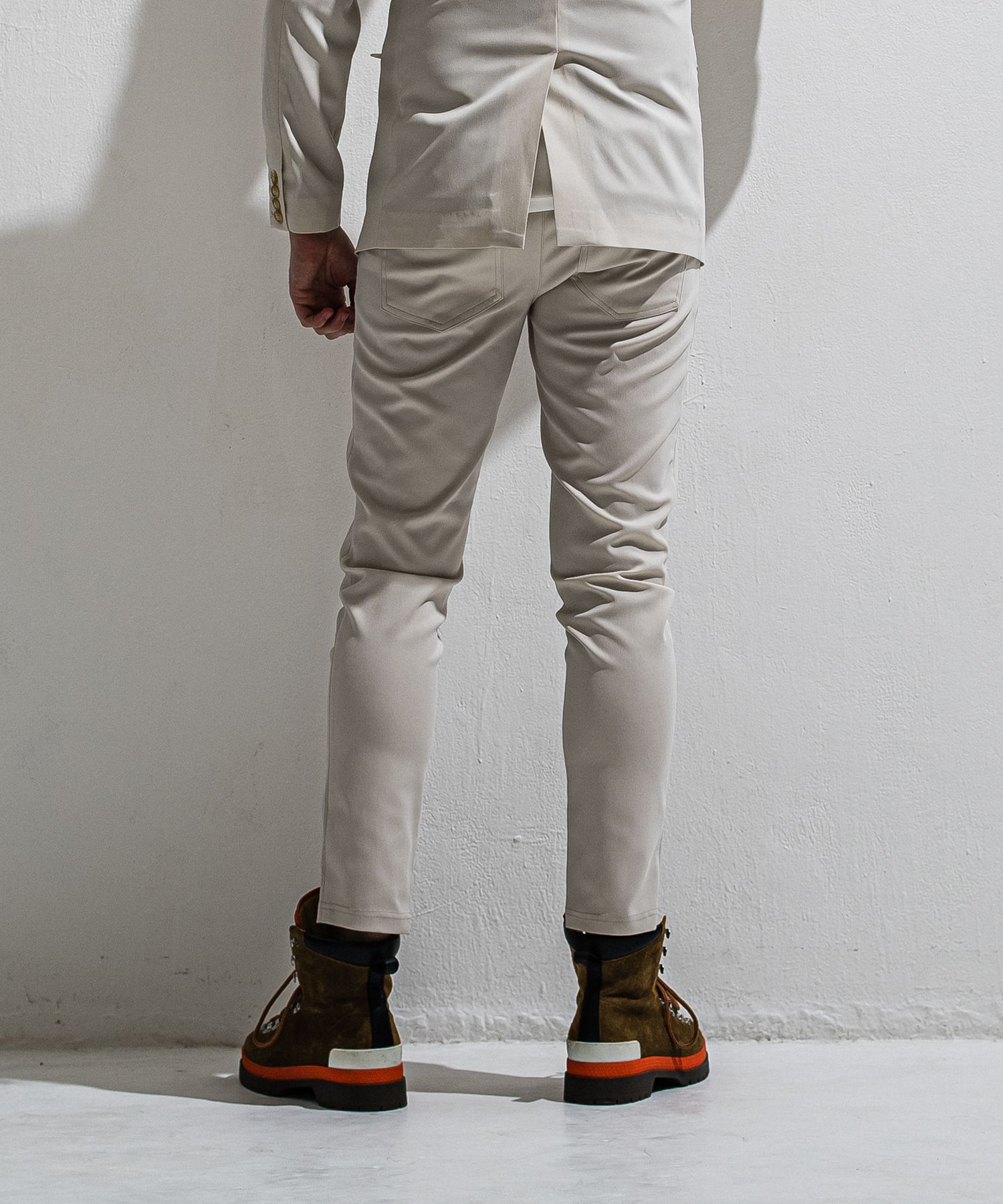 GAVIRIA SLACKS EASY PANTS / DP1-ST-001 / スラックスイージーパンツ / ベージュ (3月中旬入荷予定)