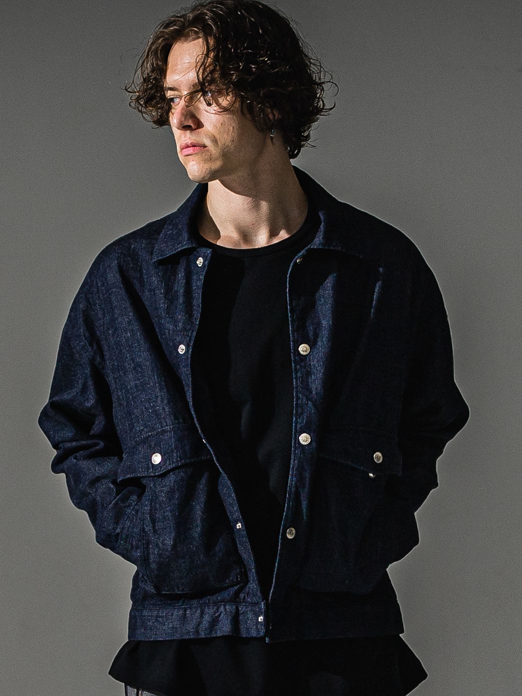 LDENIM AG FLIGHT JACKET / RC41-JK-001 / デニムフライトジャケット / インディゴワンウォッシュ (8月中旬入荷予定)