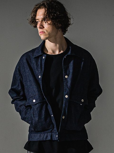 LDENIM AG FLIGHT JACKET / RC41-JK-001 / デニムフライトジャケット / インディゴワンウォッシュ (8月中旬入荷予定)