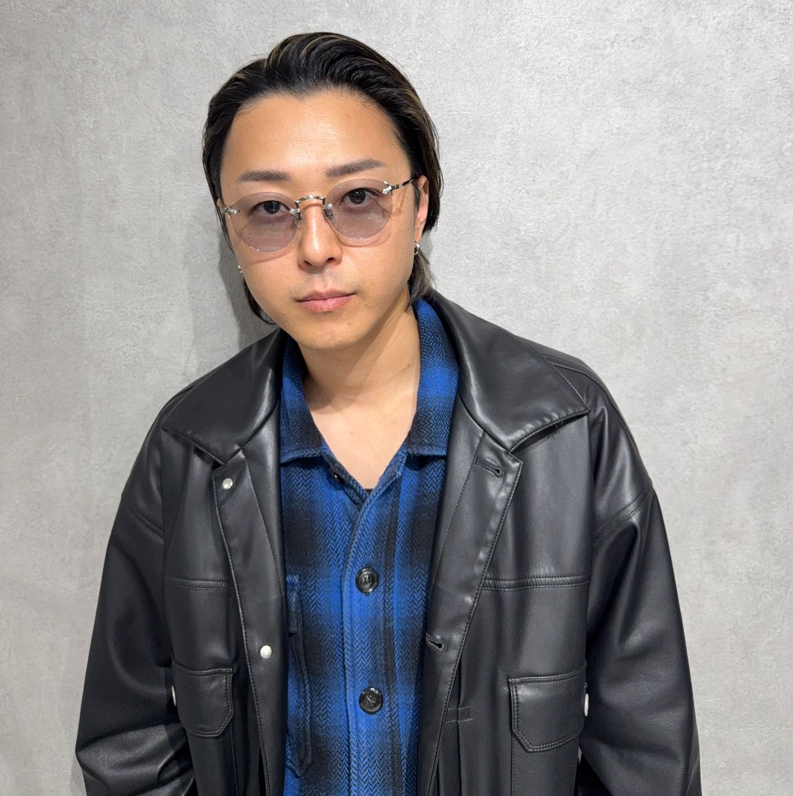 NEW. GOBER C-1 / サングラス / ブラステッドシルバー