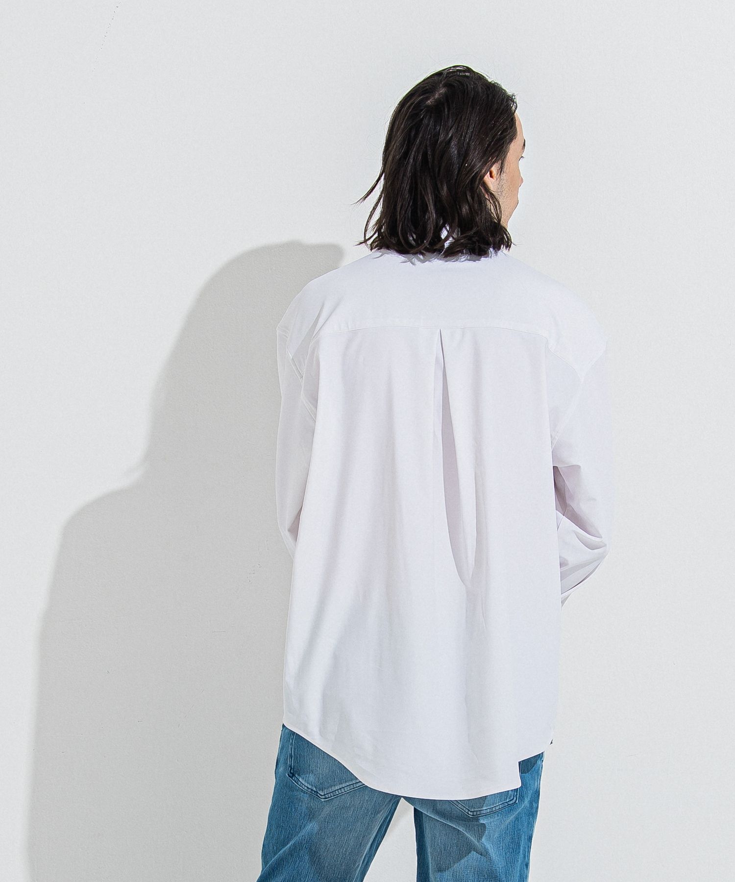 RUSH JACK SHIRTS / RC36-SH-001 / オーバーサイズラッシュガードシャツ / ホワイト