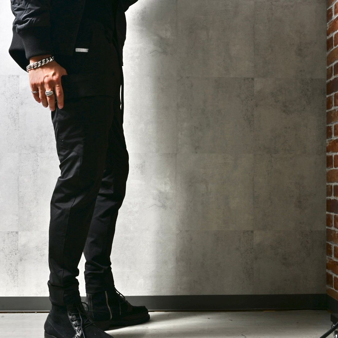 GR PT / DP1-ST-004 / ナイロンギアカーゴパンツ / ブラック (3月中旬入荷予定)