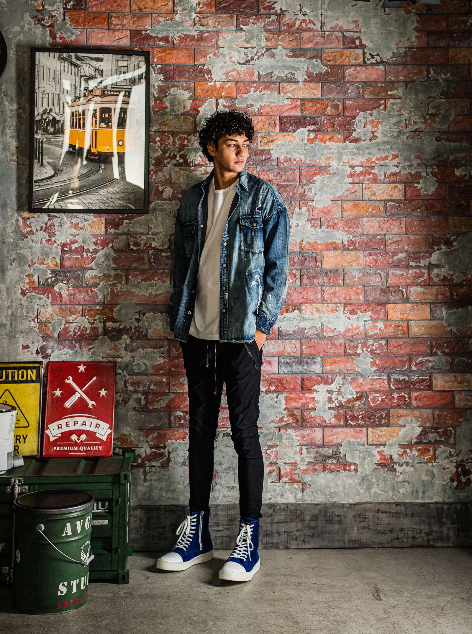 OVER DENIM SHIRTS / RC33-SH-002 / オーバーデニムシャツ / ダークインディゴ
