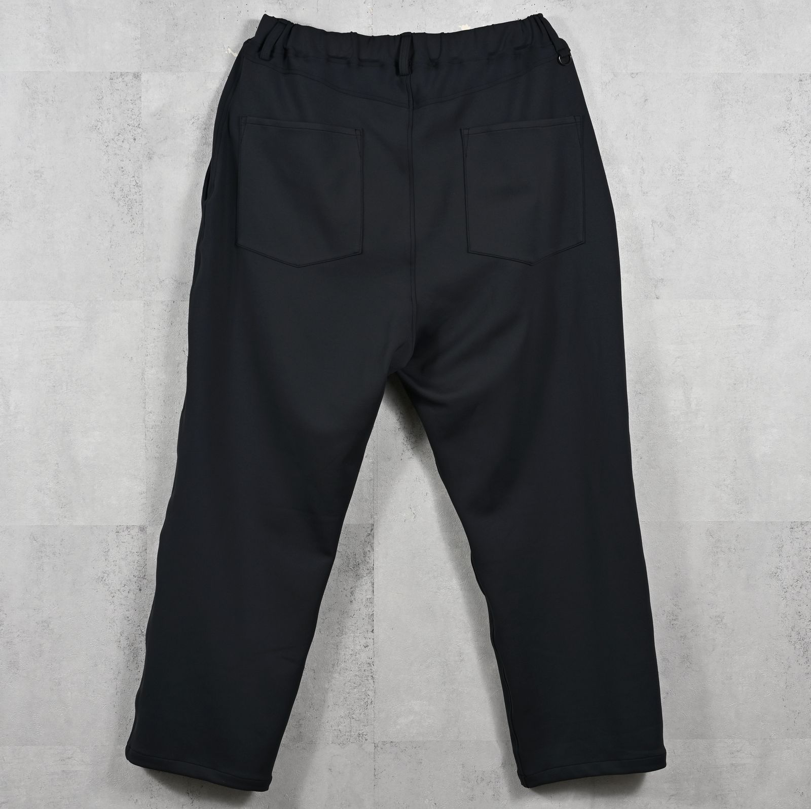 EMILIO DB WIDE PANTS / DP1-ST-003 / ダンボールジャージスーパーワイドパンツ / ブラック (3月中旬入荷予定)