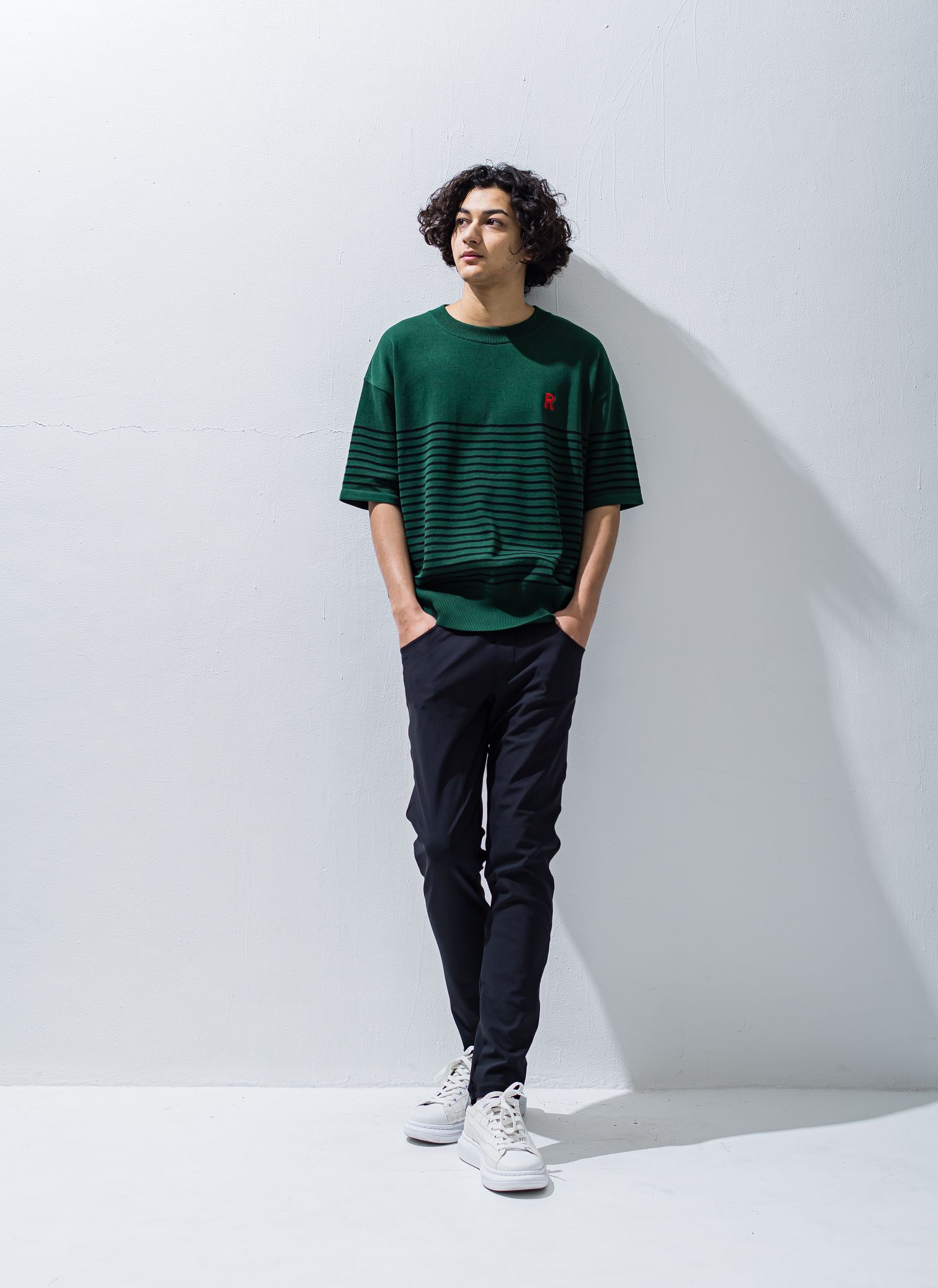 JAMES EASY PANTS / RC28-ST-034 / 5ポケットイージーパンツ / ブラック
