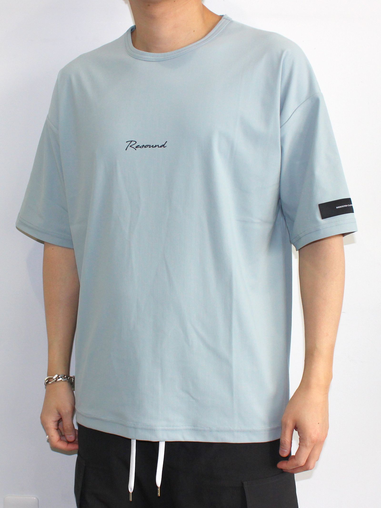 【LUKE別注】 NYLON OVER T / RC32-T-002LUKE / ナイロンビッグTシャツ / アクア