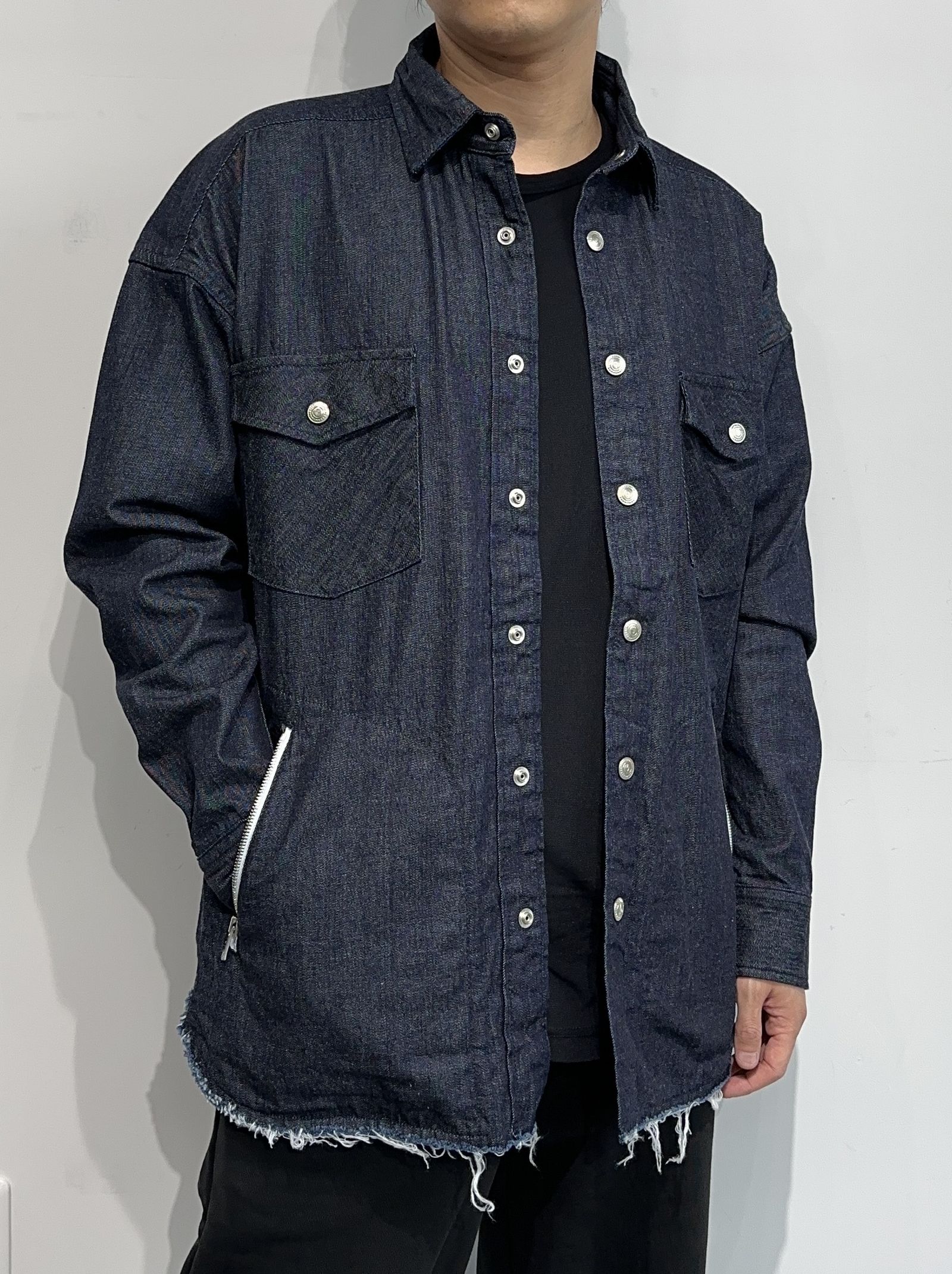 RESOUND CLOTHING - OVER DENIM SHIRTS / RC33-SH-002
