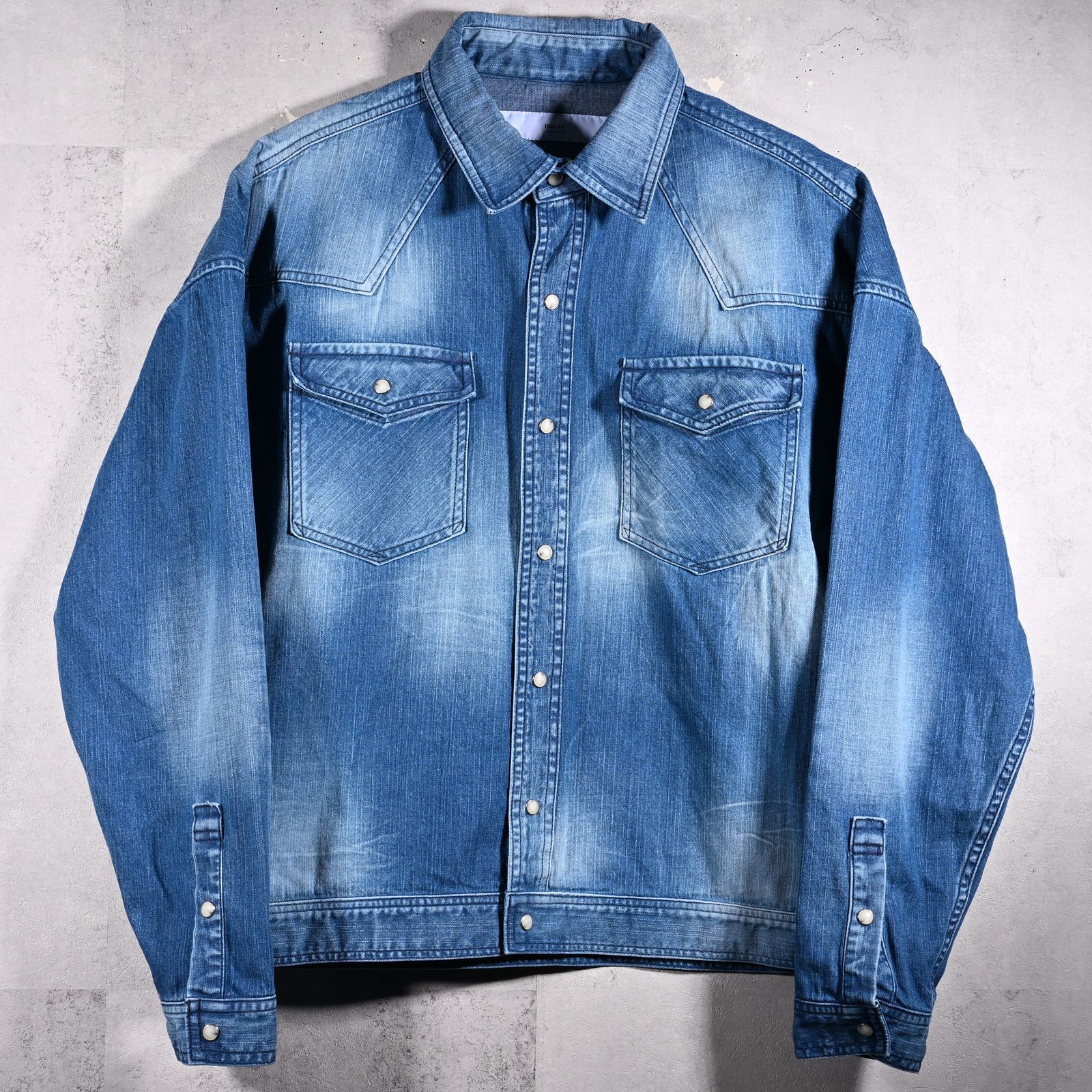 WESTAN JK / DP1-JK-004 / ウエスタンシャツジャケット / ミディアムインディゴ (3月中旬入荷予定)