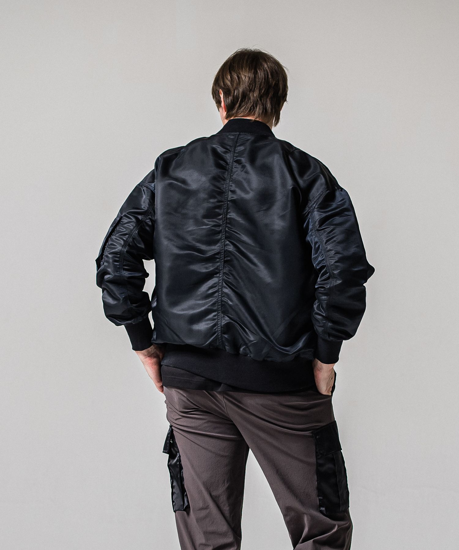 LIGHT DAVID JACKET / RC39-JK-002 / ナイロンライトMA-1 / ナイロンブラック (2月下旬入荷予定)