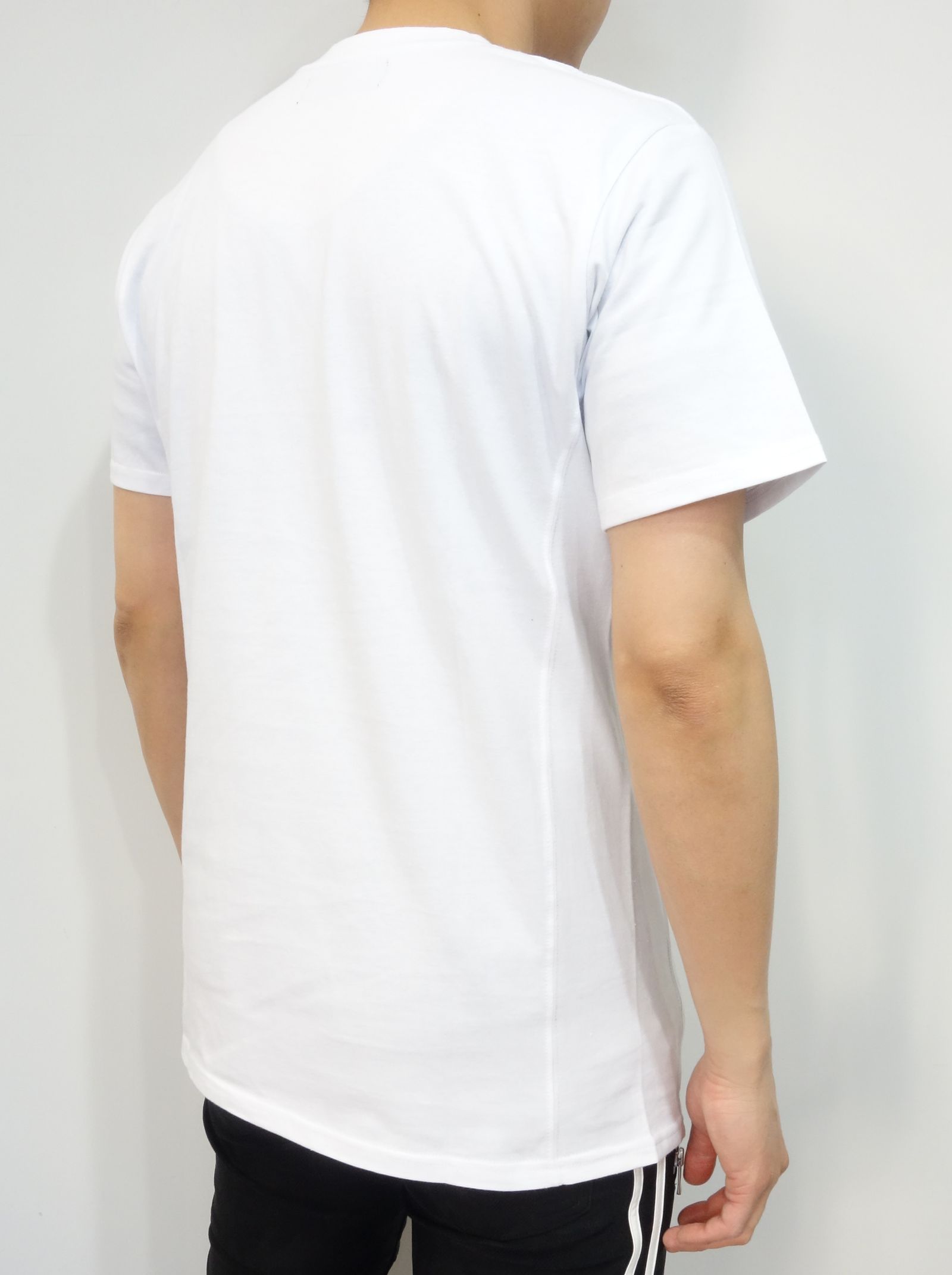 刺繍ロゴ半袖Tシャツ / ust-21017