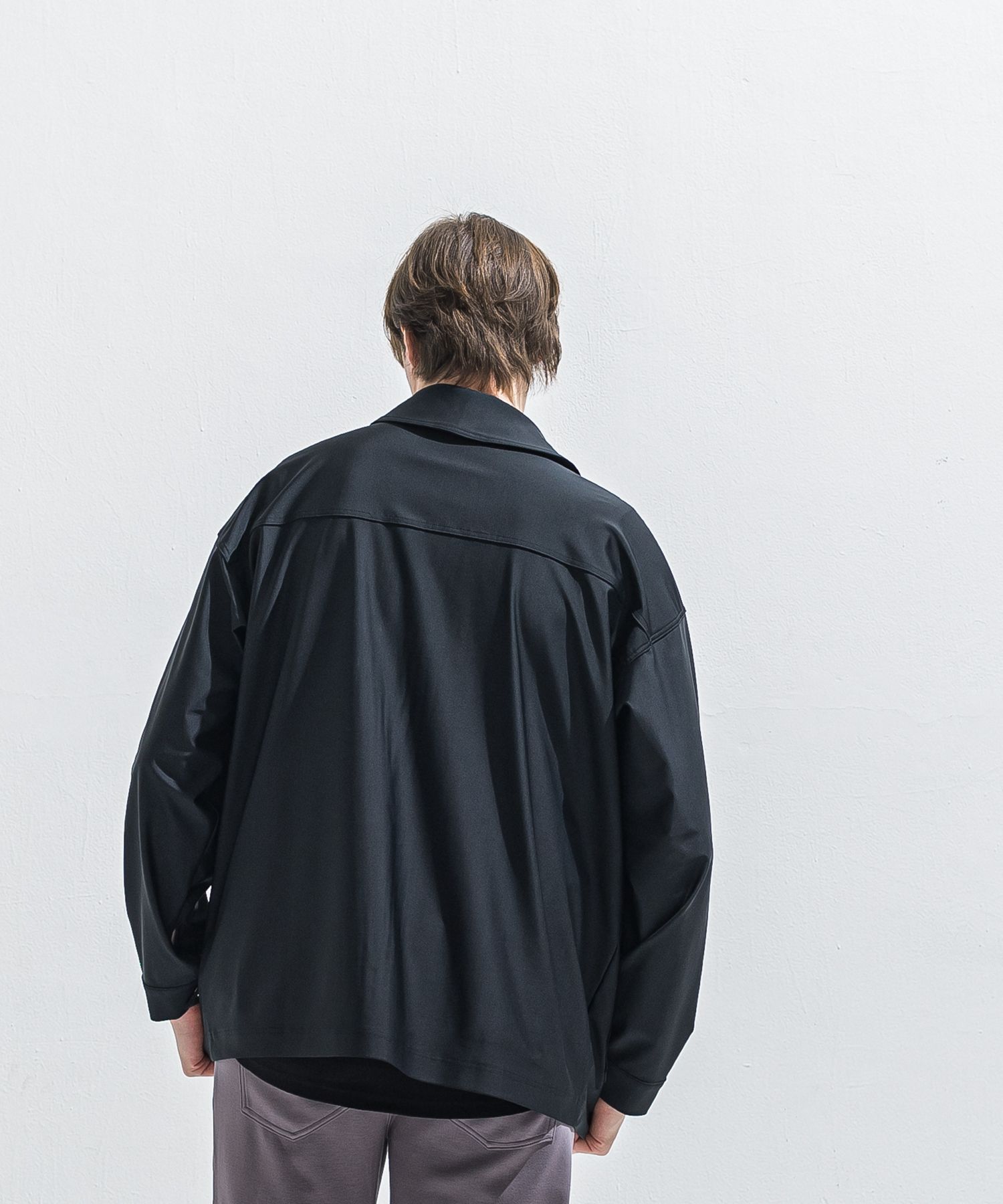 RUSH CAVER ALL / RC40-JK-002 / ラッシュガードカバーオール / ブラック (5月中旬入荷予定)