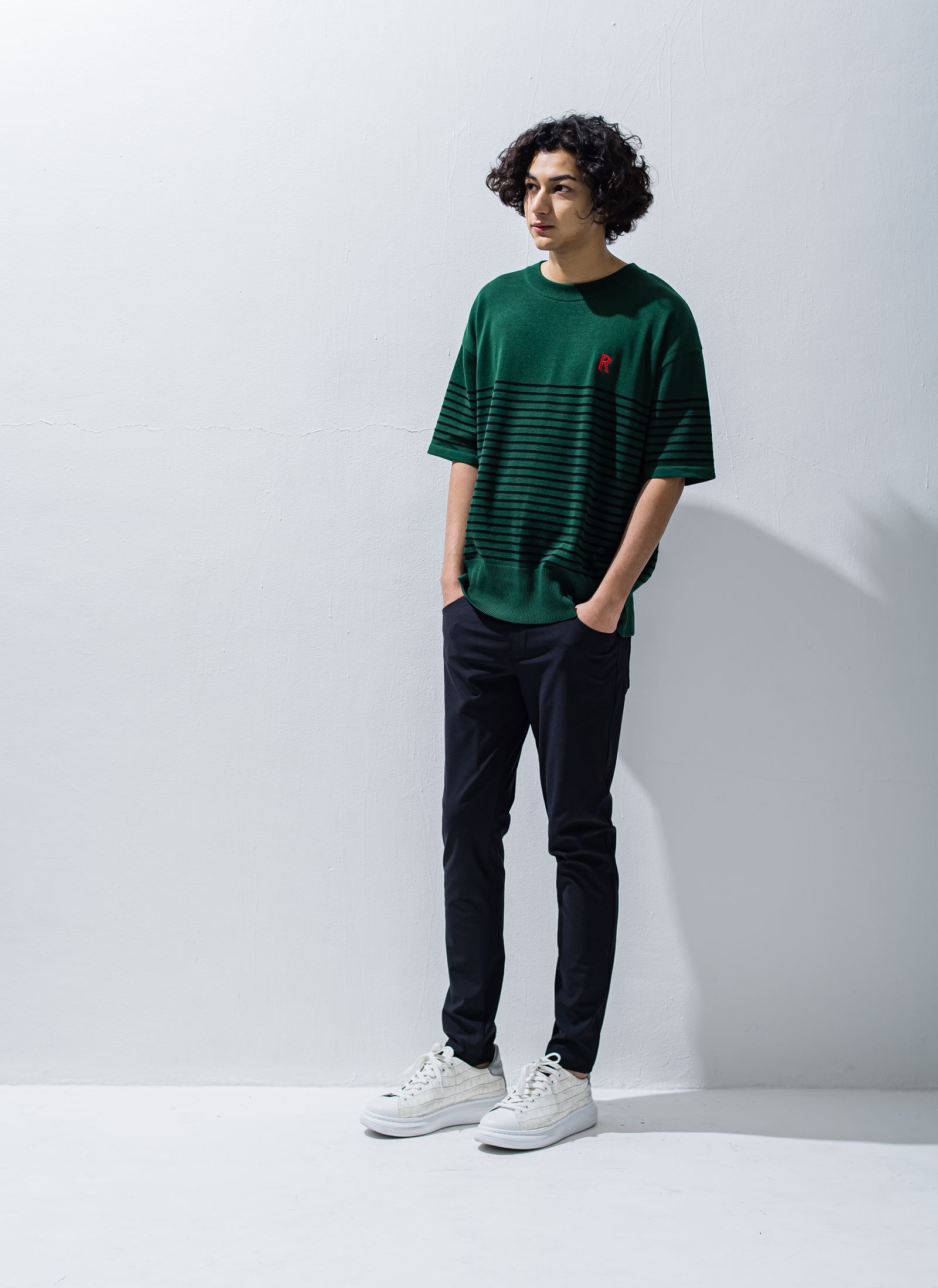 JAMES EASY PANTS / RC28-ST-034 / 5ポケットイージーパンツ / ブラック